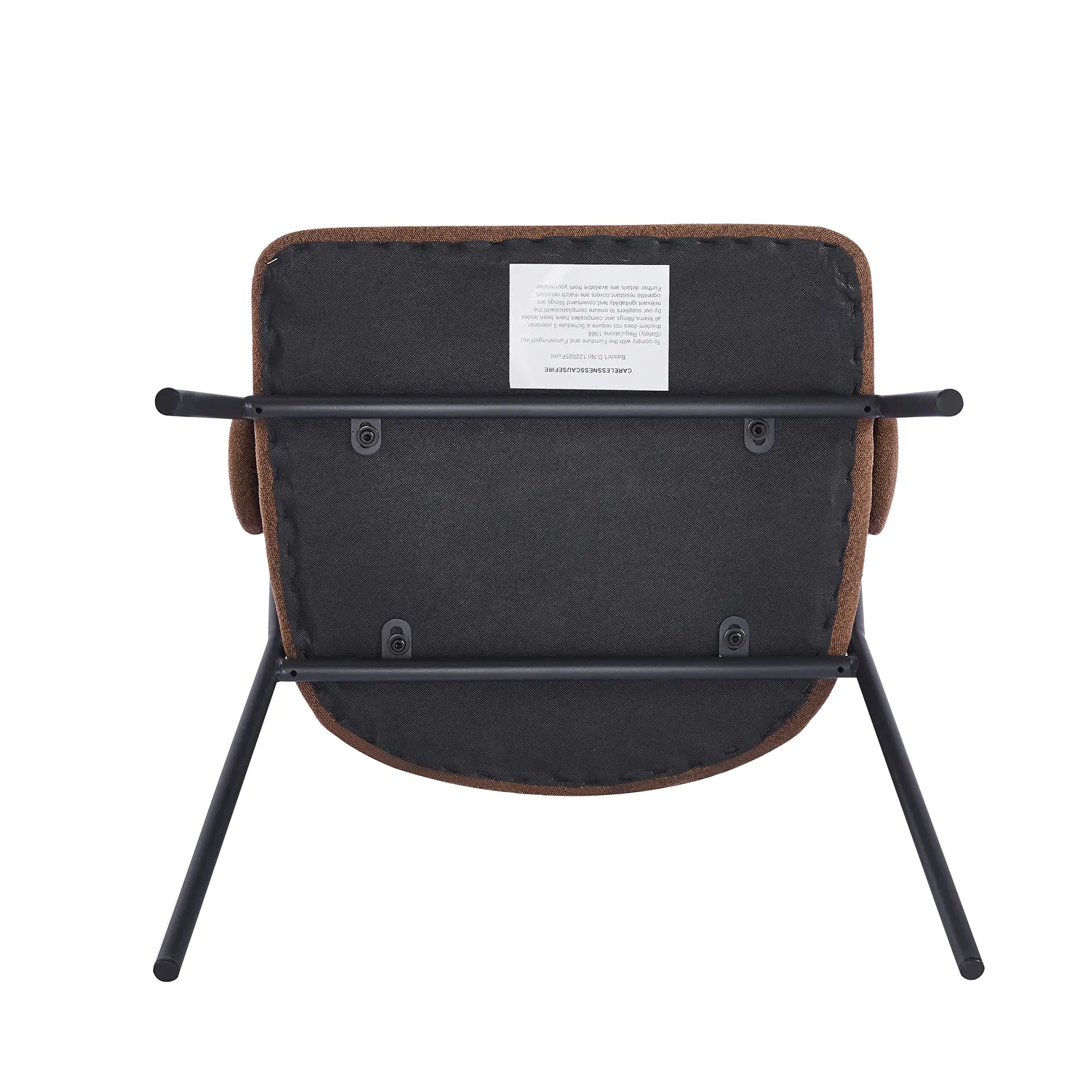 Alverra Dining Chair – Chestnut Brown (Set of 4) - Image 12
