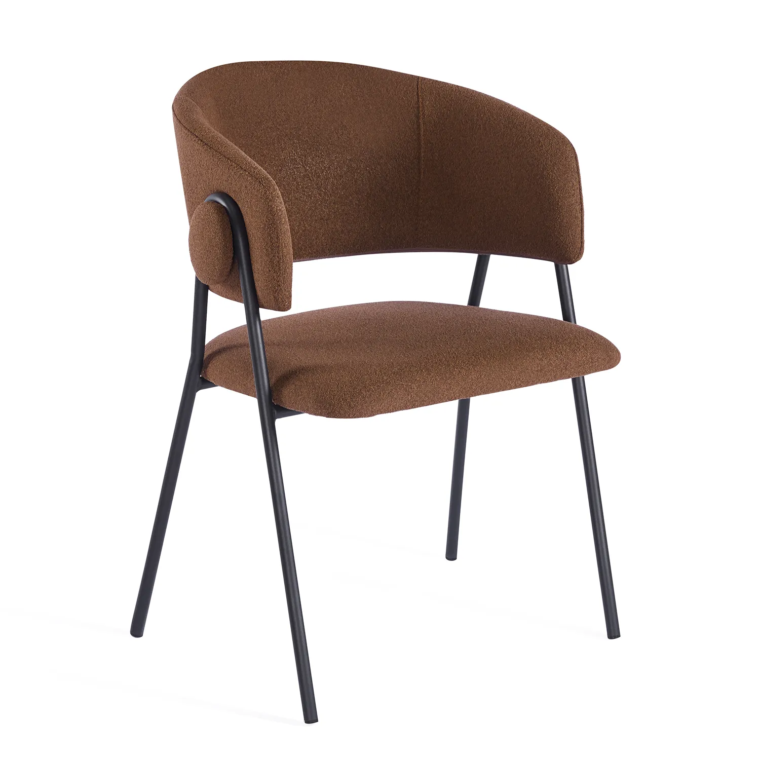 Alverra Dining Chair – Chestnut Brown (Set of 4) - Image 3