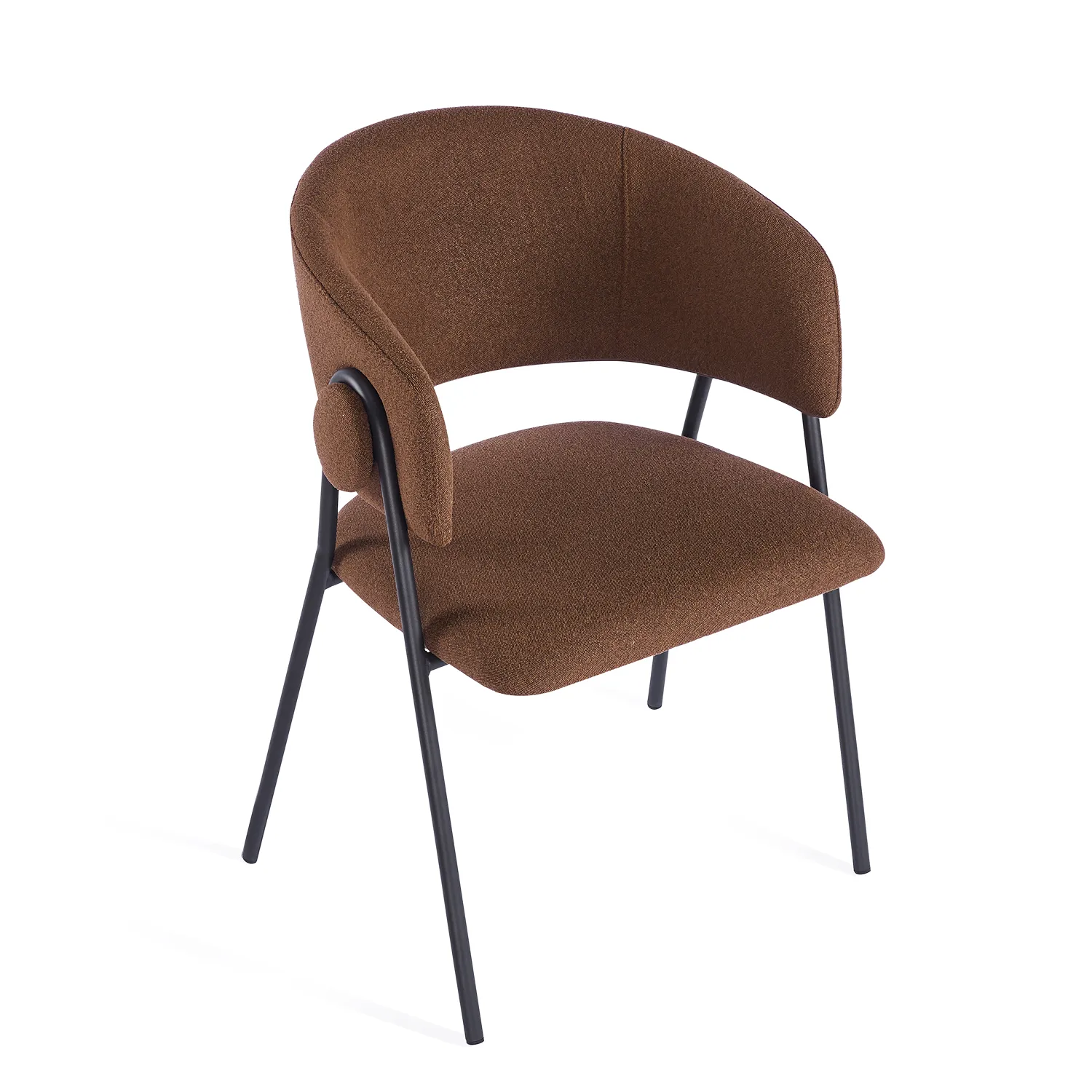 Alverra Dining Chair – Chestnut Brown (Set of 4) - Image 4