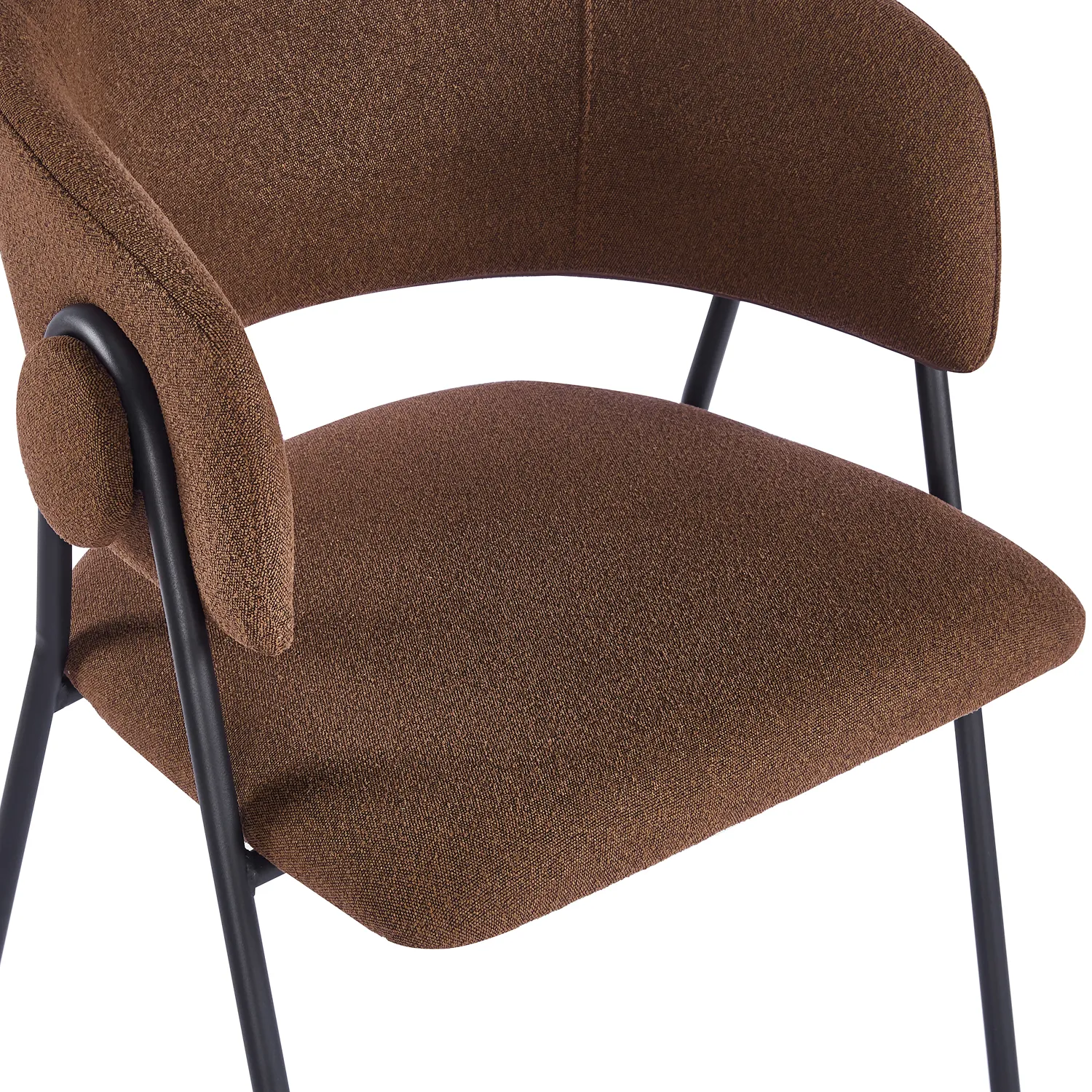 Alverra Dining Chair – Chestnut Brown (Set of 4) - Image 9