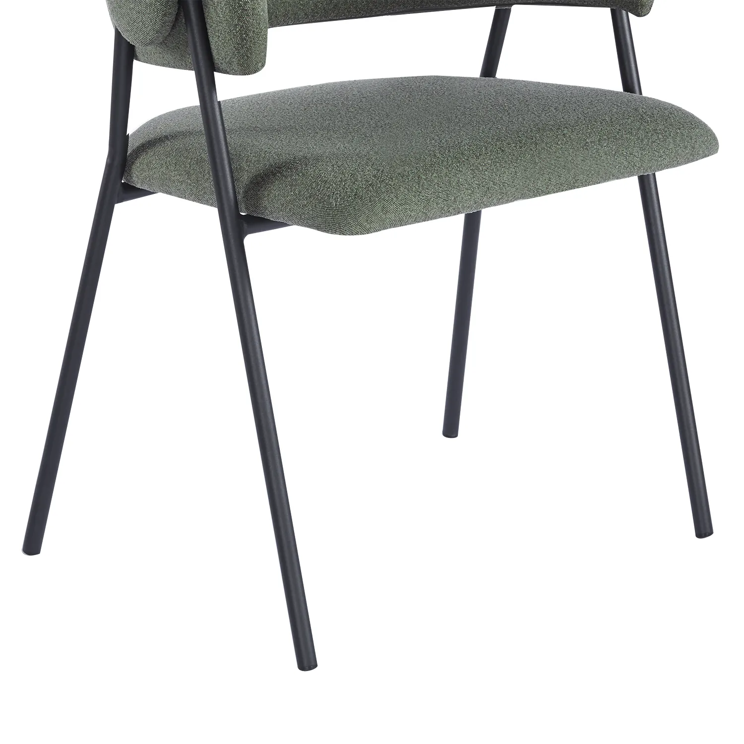 Alverra Dining Chair – Deep Moss Green (Set of 4) - Image 11