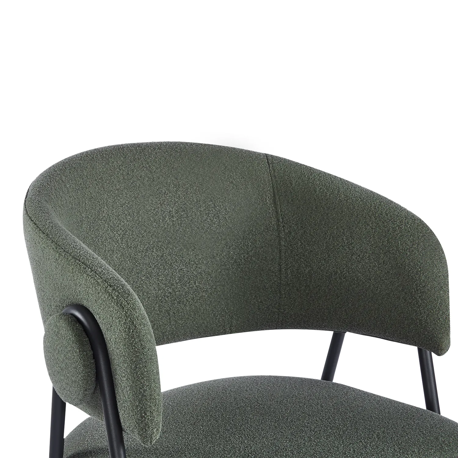 Alverra Dining Chair – Deep Moss Green (Set of 4) - Image 9