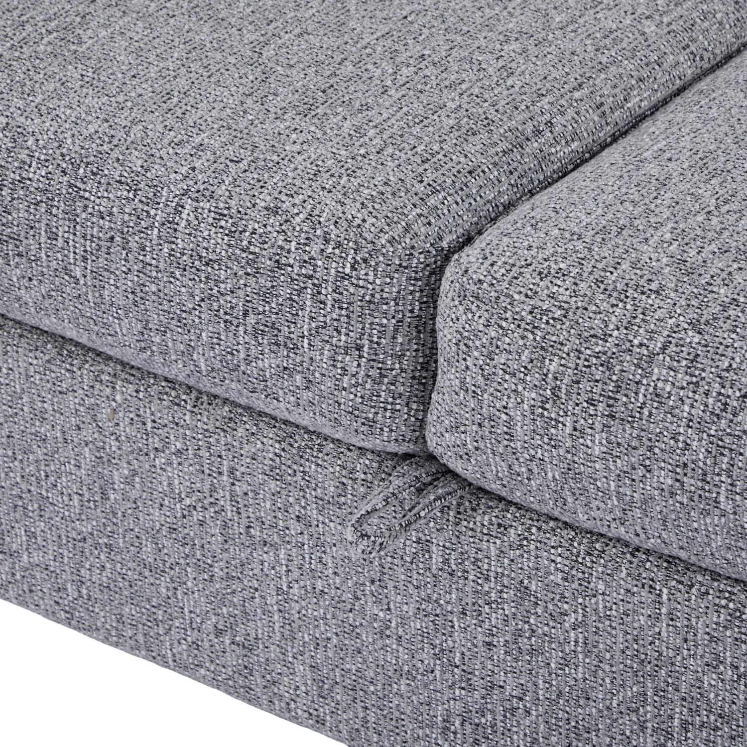 Arlo Fabric 3 Seater Reversible Corner Sofa Bed with Storage – Dark Grey - Image 21