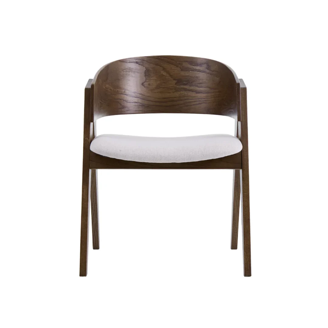 Artisan Fabric Chair - Light Brown