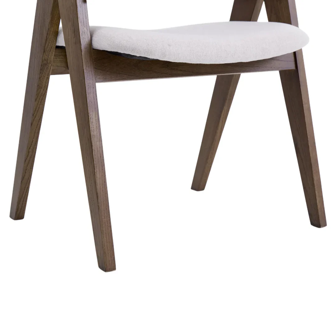Artisan Fabric Chair - Light Brown - Image 5