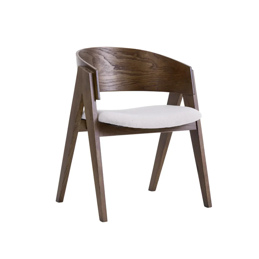 Artisan Fabric Chair - Light Brown - Image 6