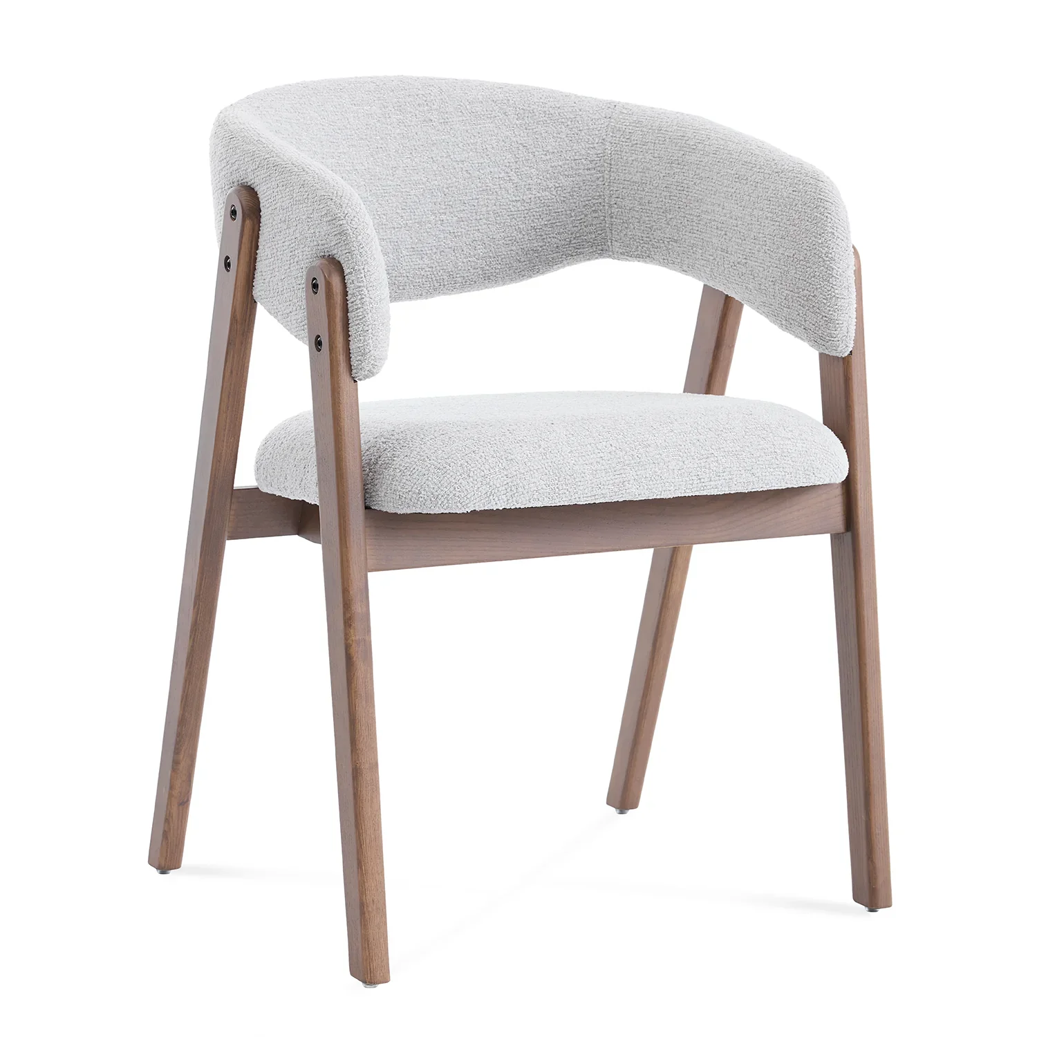 Ashcroft Dining Chair – Light Grey - Image 6