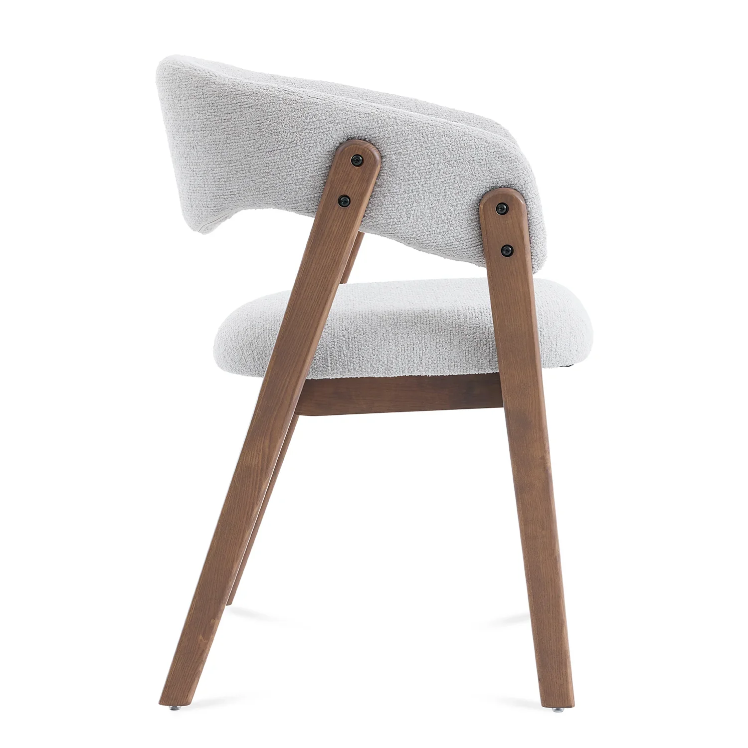 Ashcroft Dining Chair – Light Grey - Image 8