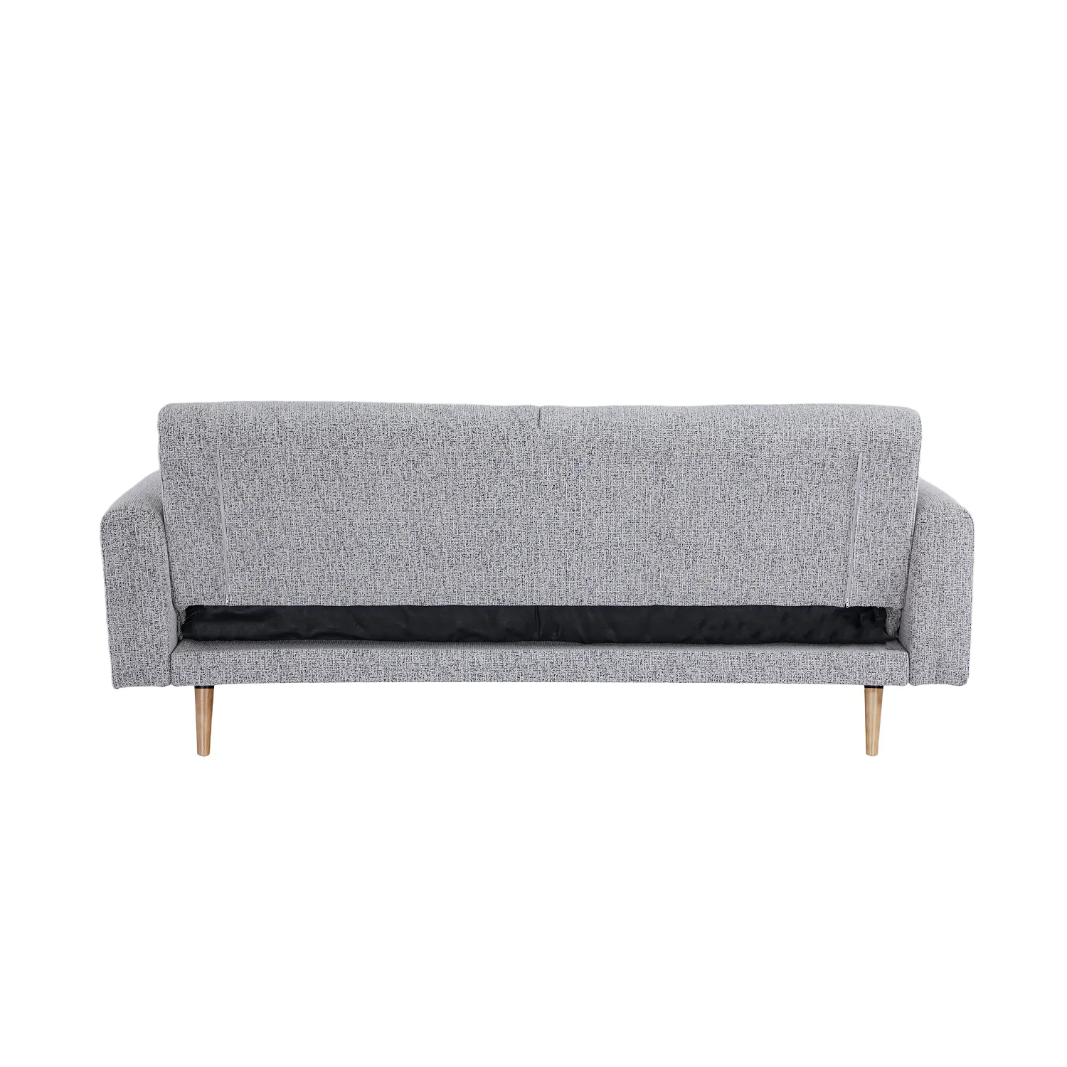 Ashton Fabric Click-Clark 3 Seater Sofa Bed – Grey - Image 15
