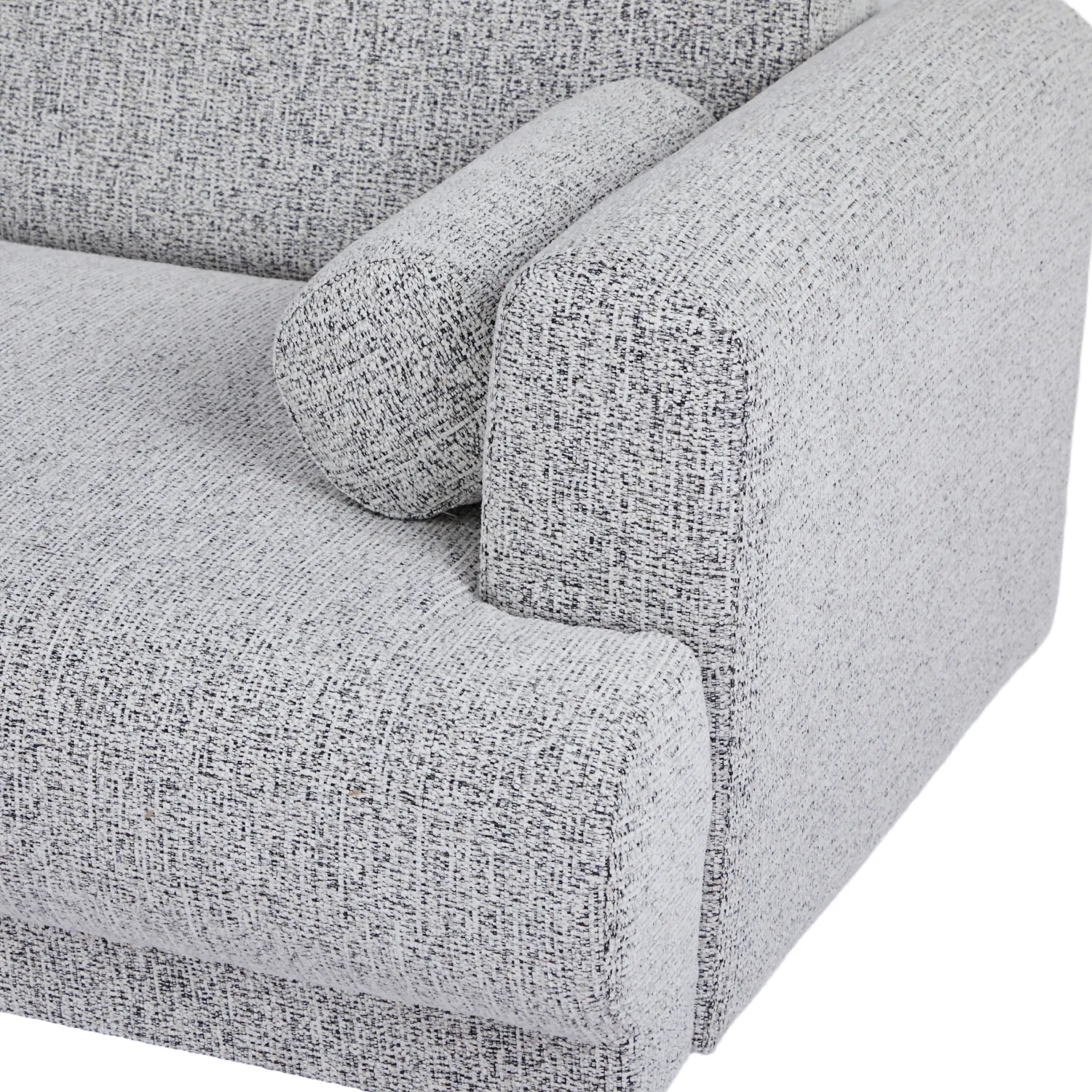Ashton Fabric Click-Clark 3 Seater Sofa Bed – Grey - Image 18