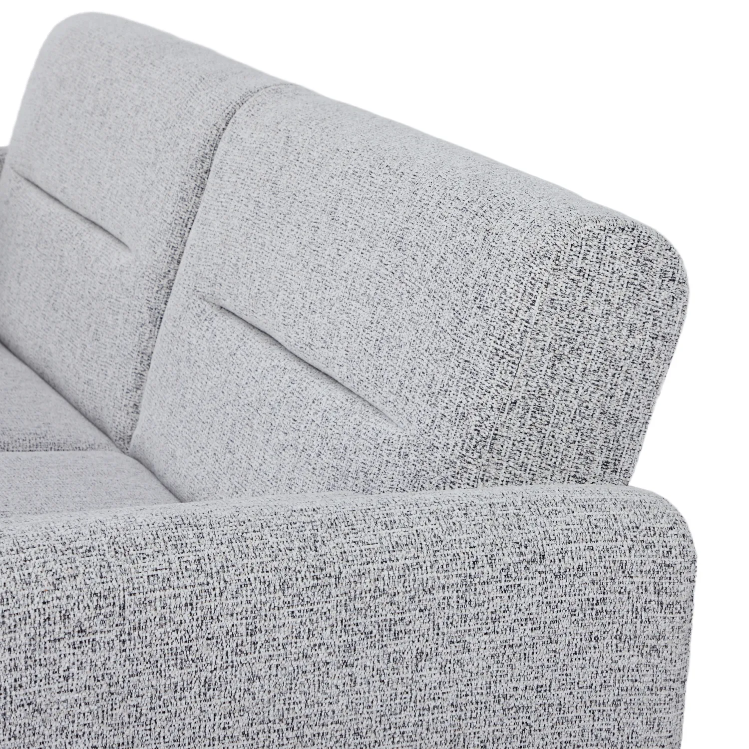 Ashton Fabric Click-Clark 3 Seater Sofa Bed – Grey - Image 20