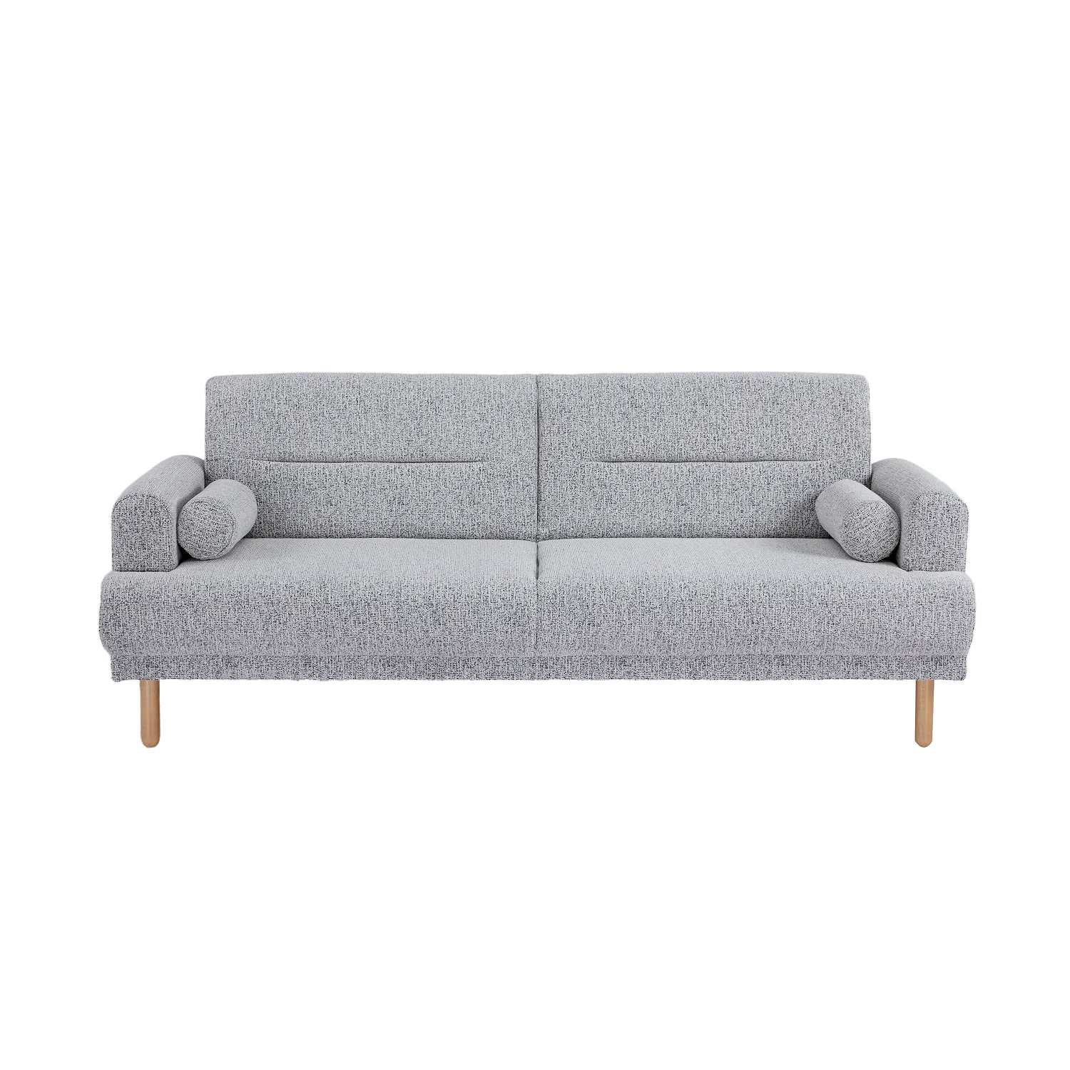 Ashton Fabric Click-Clark 3 Seater Sofa Bed – Grey - Image 3