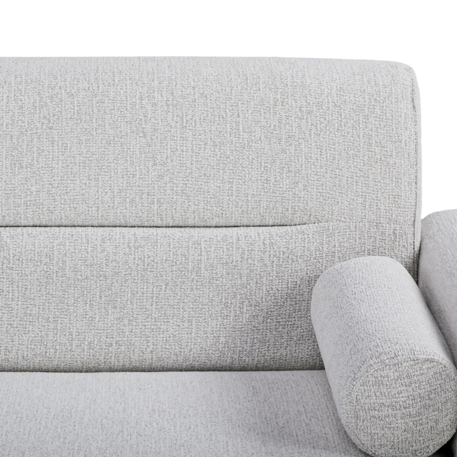 Ashton Fabric Click-Clark 3 Seater Sofa Bed – Off White - Image 10
