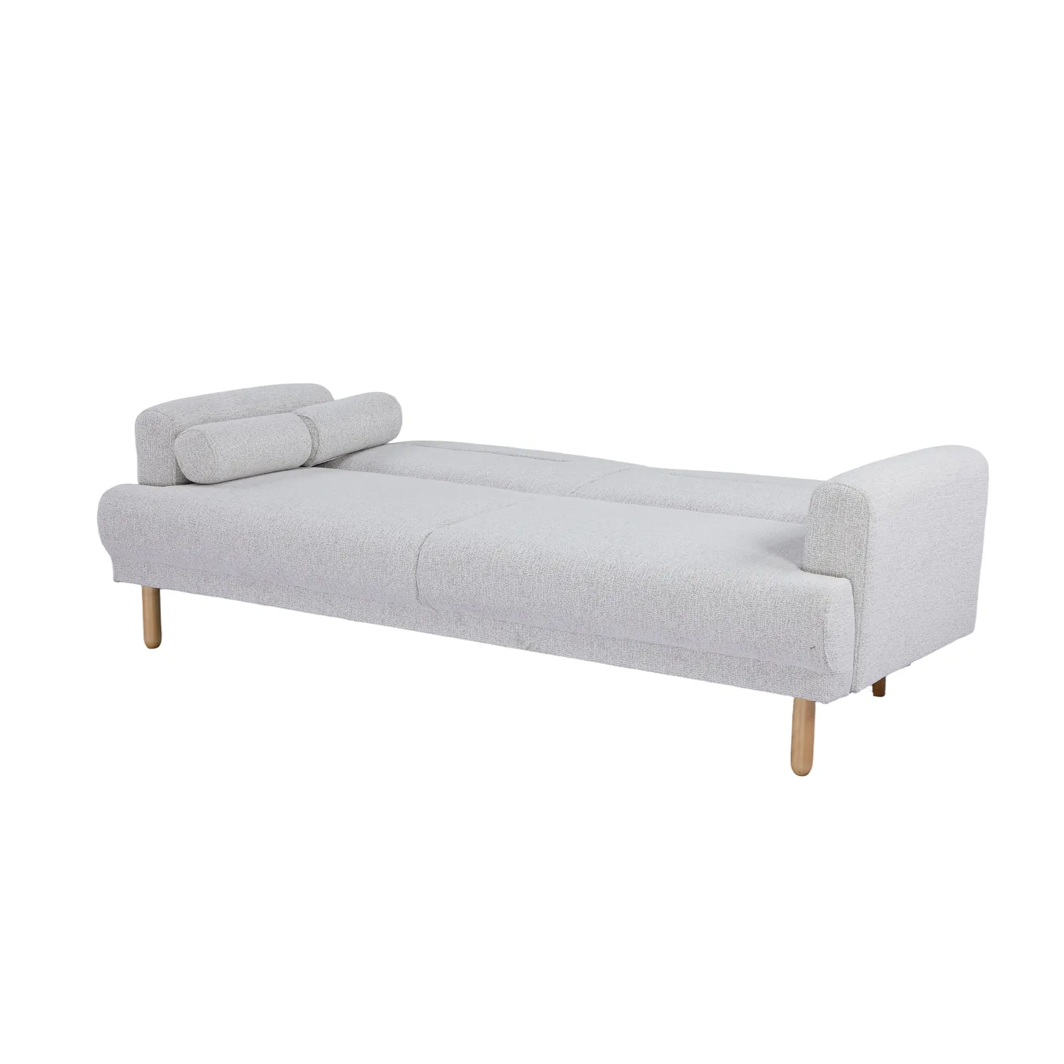 Ashton Fabric Click-Clark 3 Seater Sofa Bed – Off White - Image 16