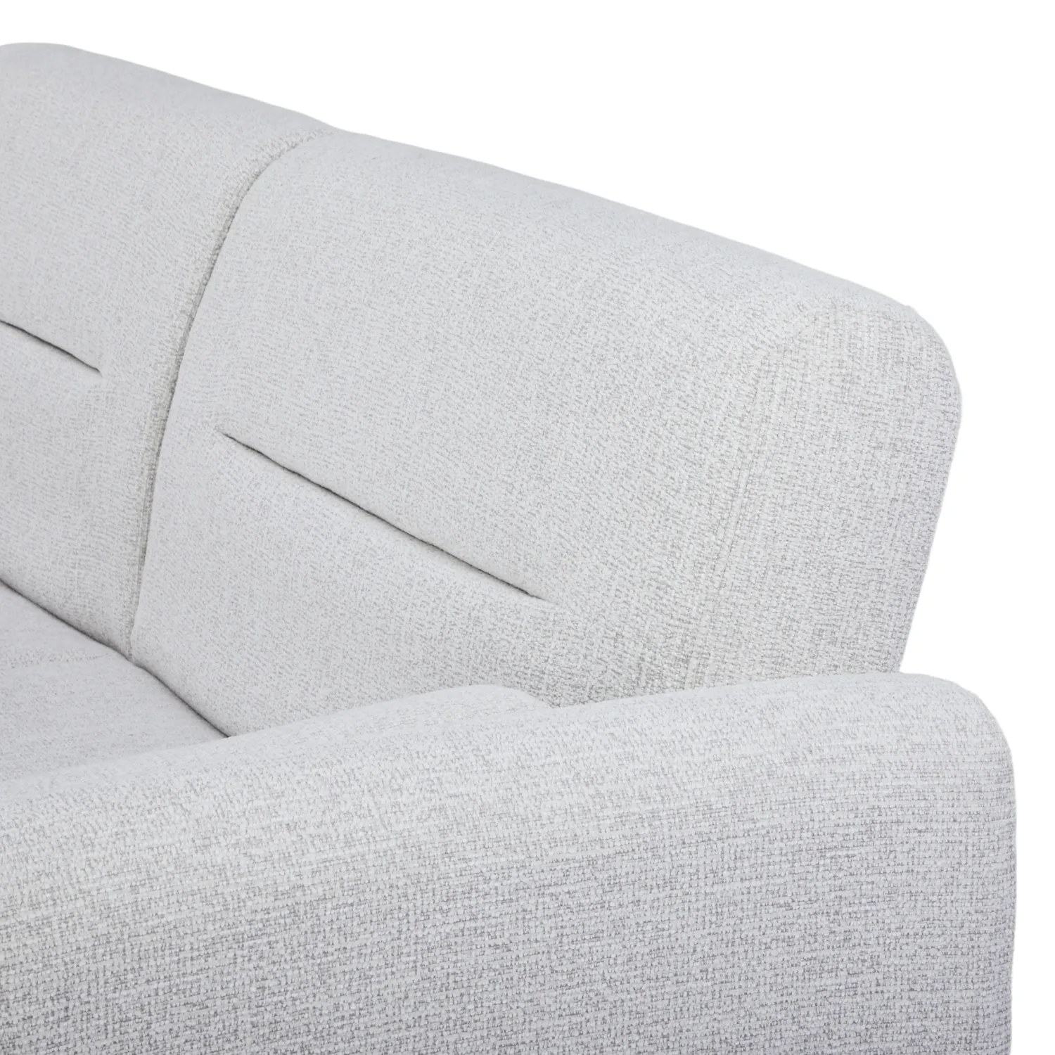 Ashton Fabric Click-Clark 3 Seater Sofa Bed – Off White - Image 24