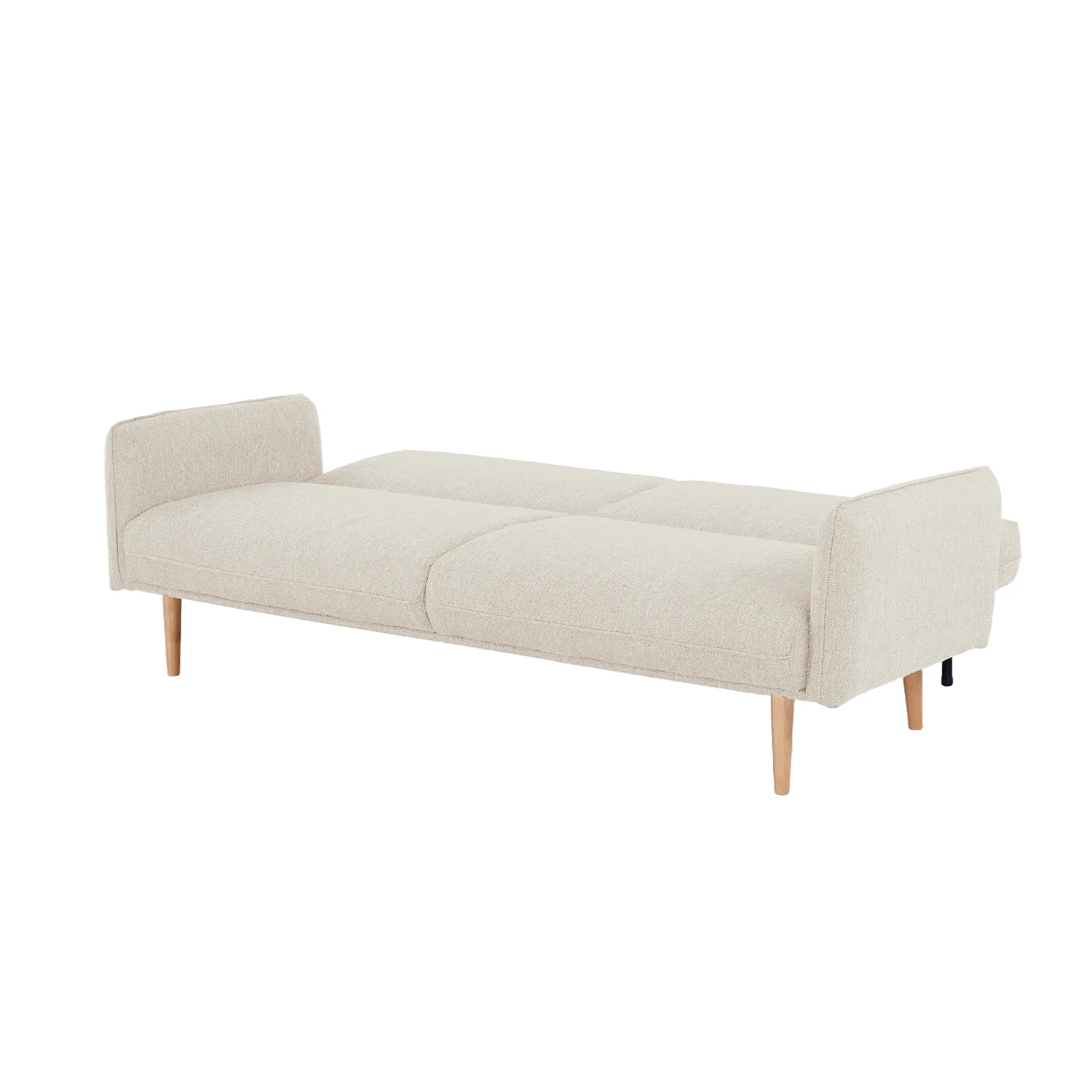 Avalon Fabric Click-Clark 3 Seater Sofa Bed – Cream - Image 16