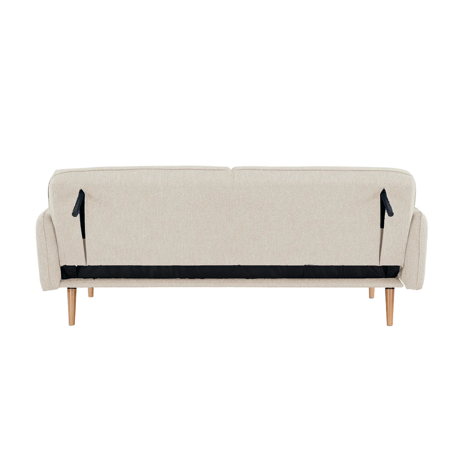 Avalon Fabric Click-Clark 3 Seater Sofa Bed – Cream - Image 17