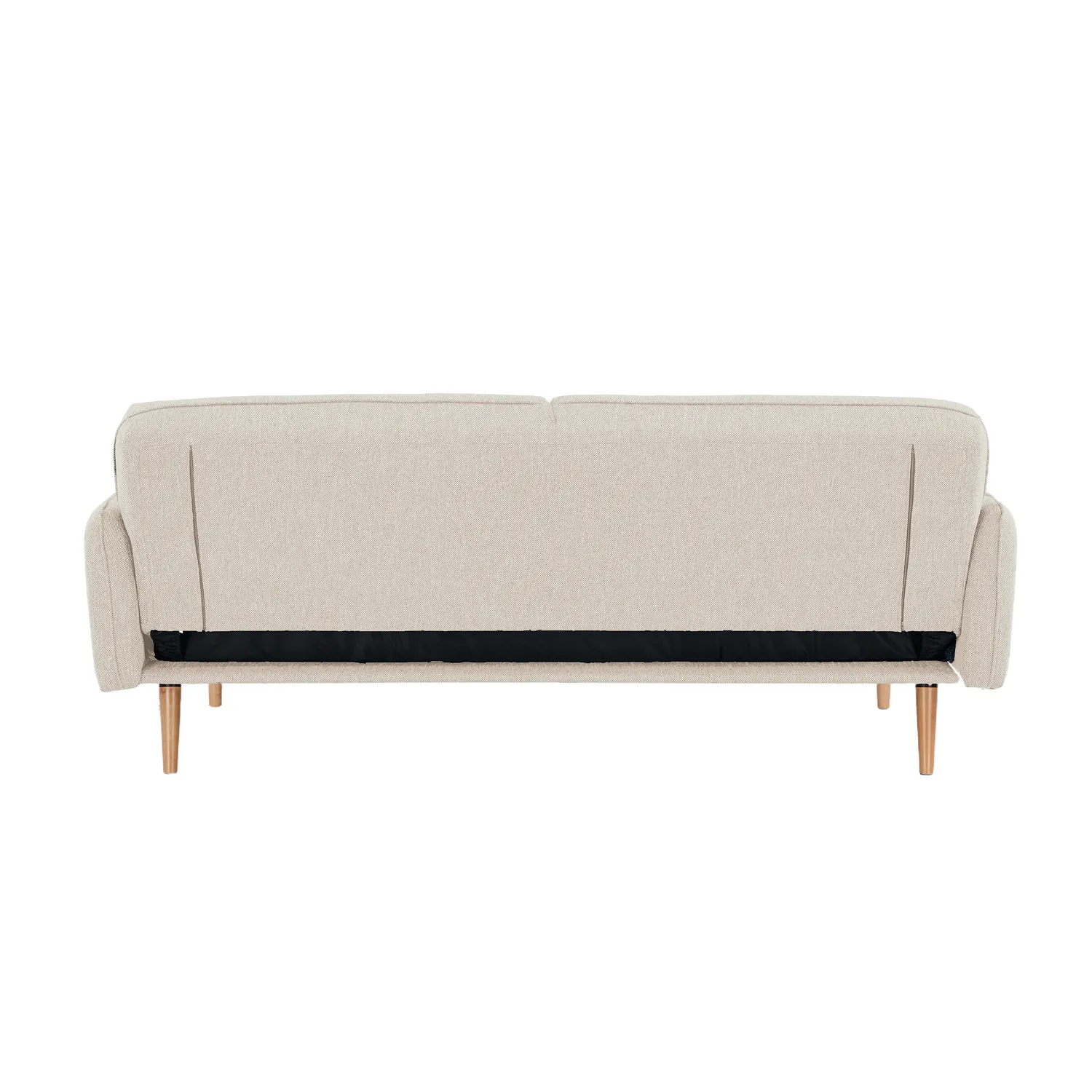 Avalon Fabric Click-Clark 3 Seater Sofa Bed – Cream - Image 18
