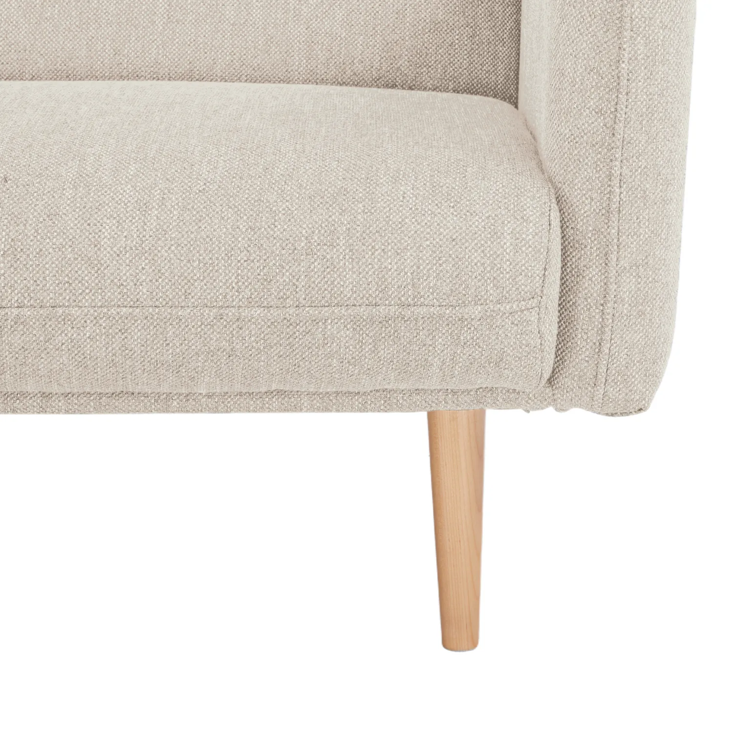 Avalon Fabric Click-Clark 3 Seater Sofa Bed – Cream - Image 19