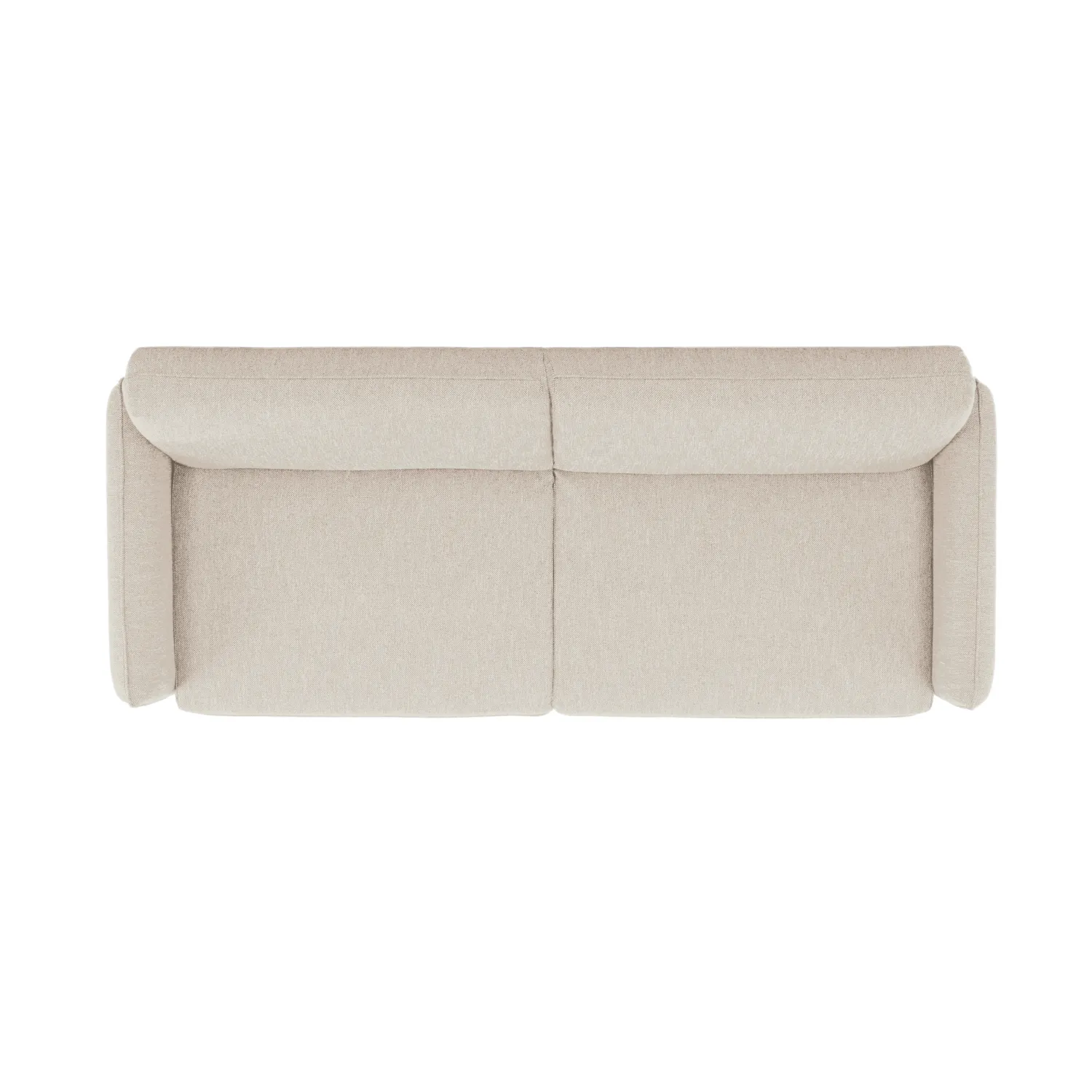 Avalon Fabric Click-Clark 3 Seater Sofa Bed – Cream - Image 21