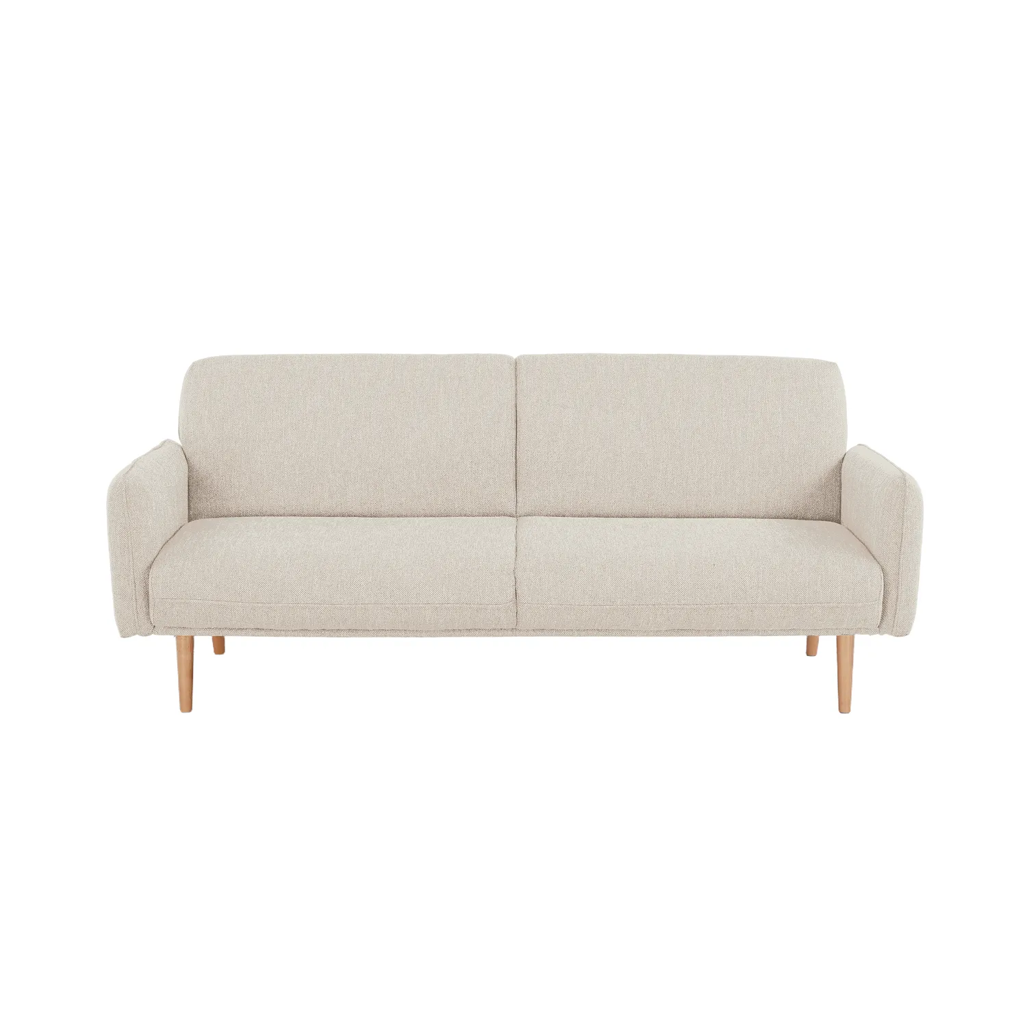 Avalon Fabric Click-Clark 3 Seater Sofa Bed – Cream - Image 3