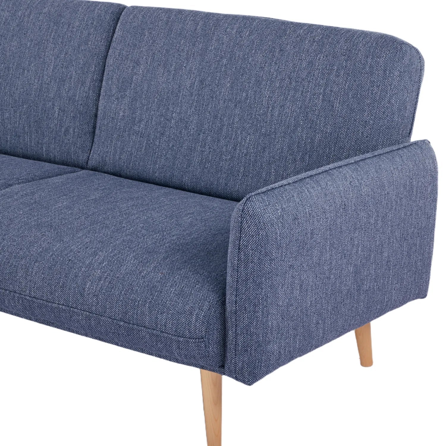Avalon Fabric Click-Clark 3 Seater Sofa Bed – Navy - Image 11
