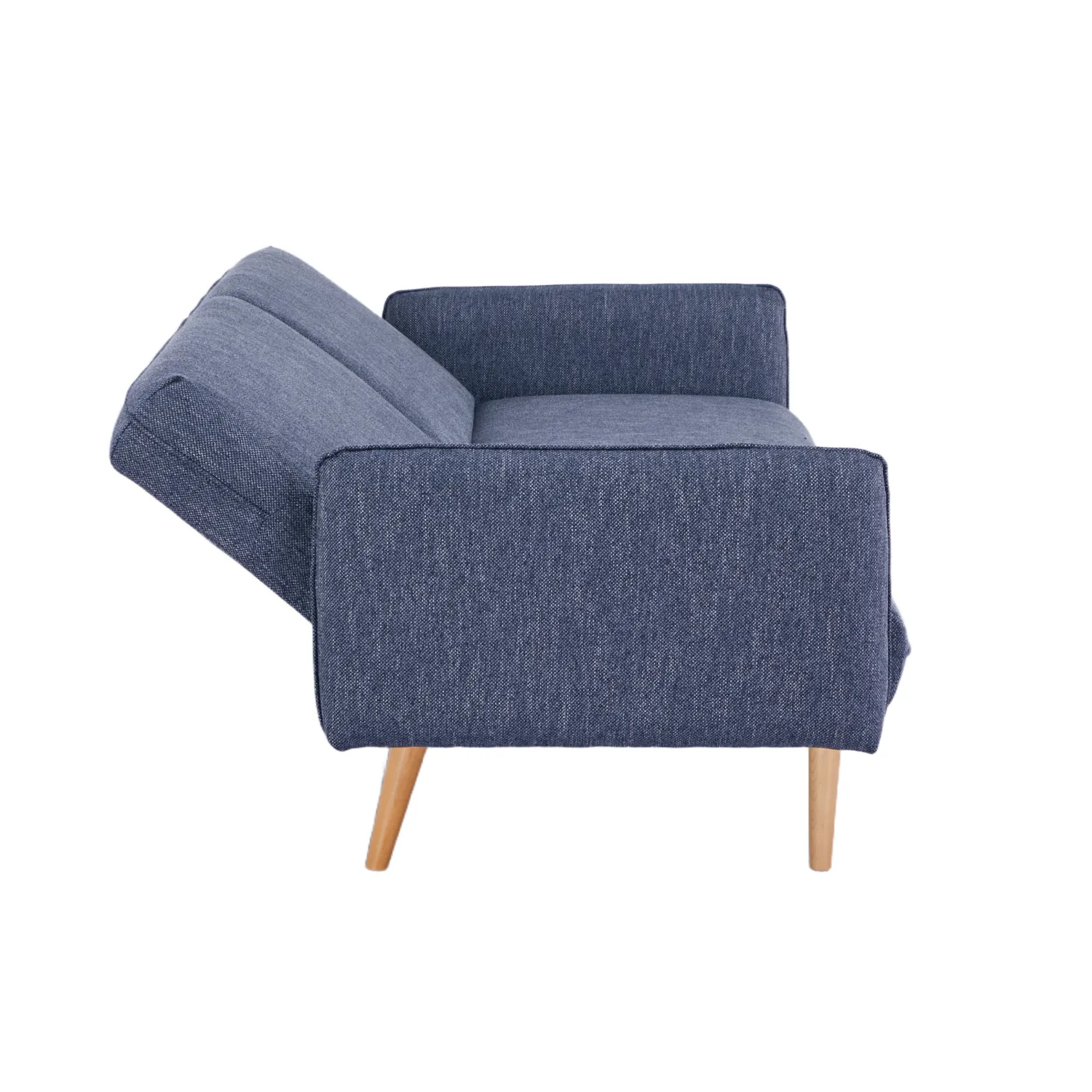 Avalon Fabric Click-Clark 3 Seater Sofa Bed – Navy - Image 21