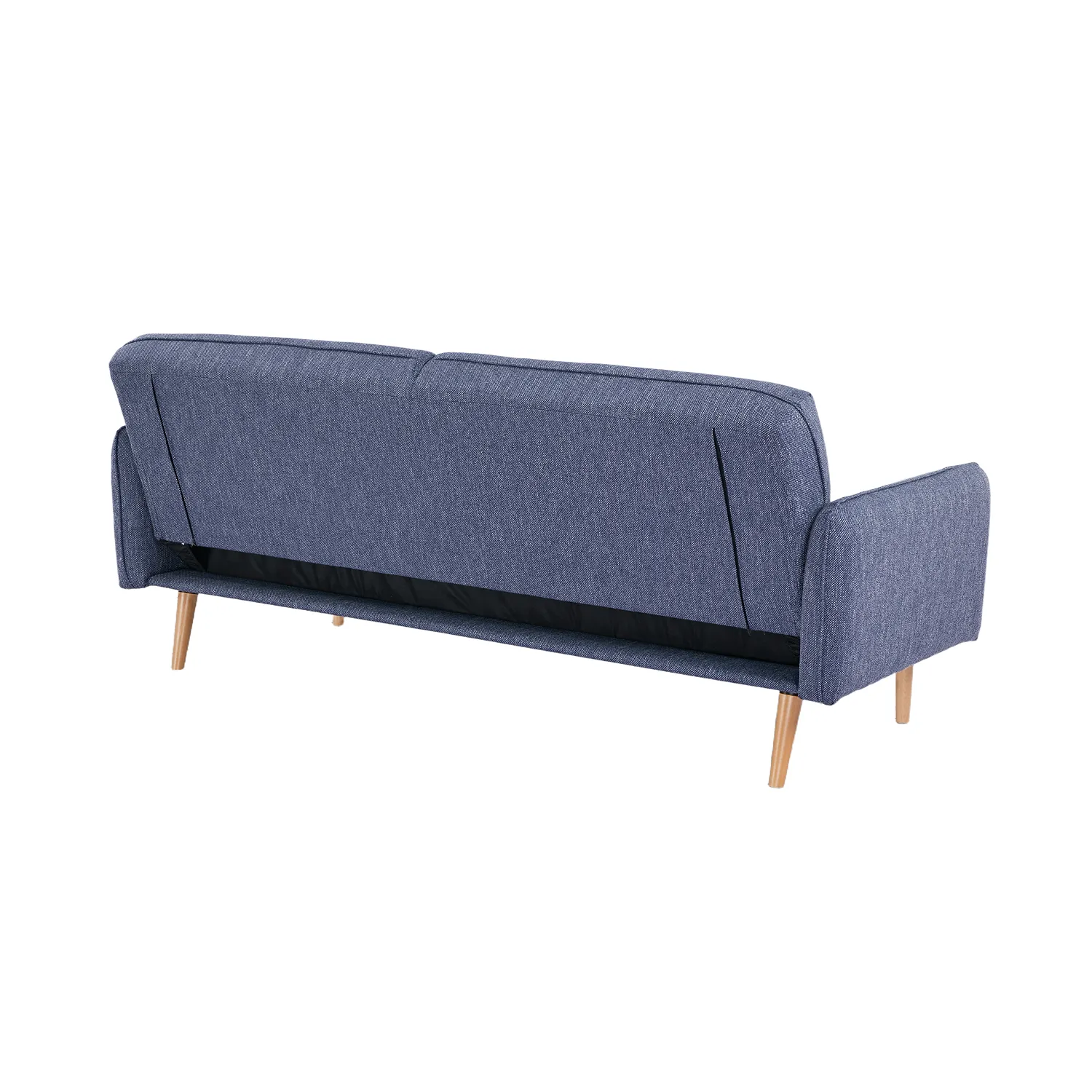 Avalon Fabric Click-Clark 3 Seater Sofa Bed – Navy - Image 5