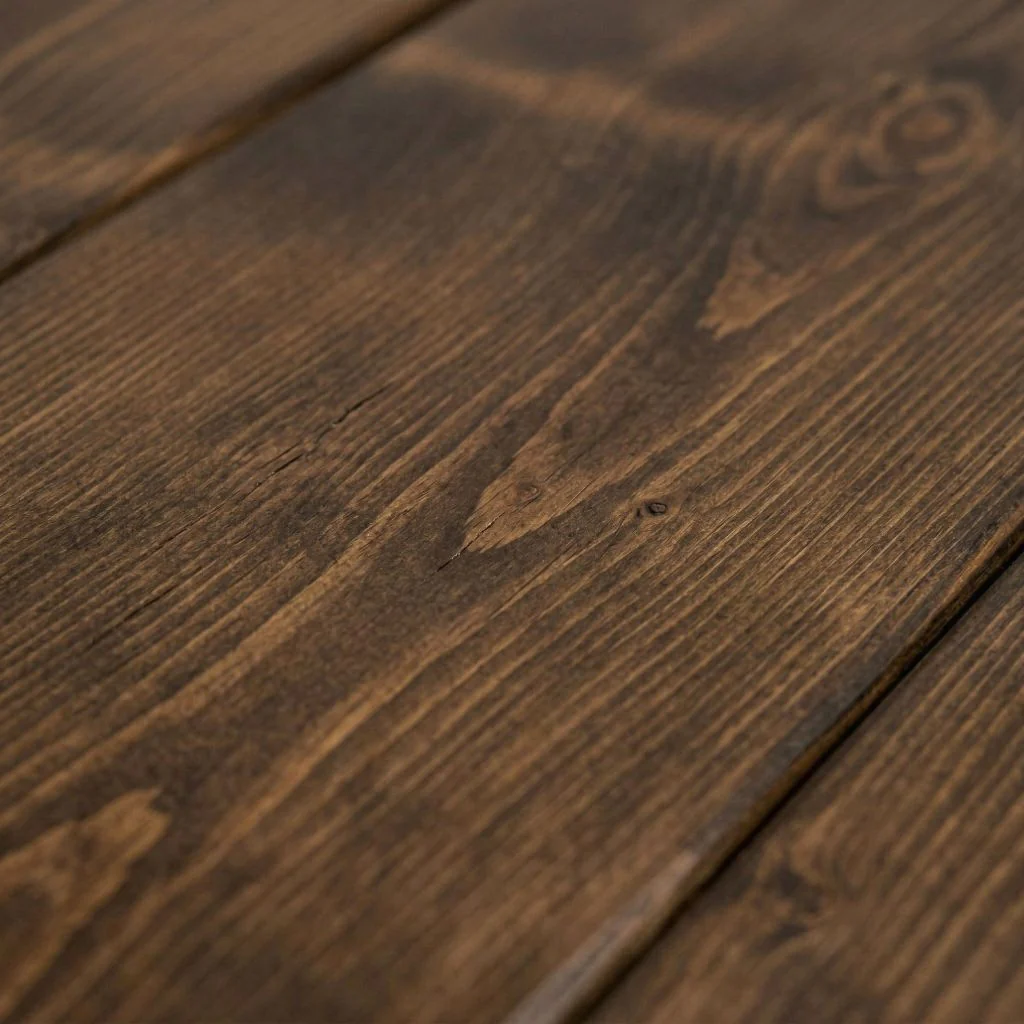 Commercial Rustic Slatted Outdoor Bench with Back - Image 3