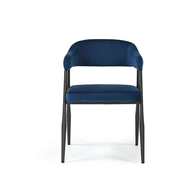 Haven Dining Chair - Dark Navy (Set of 2) - Image 5