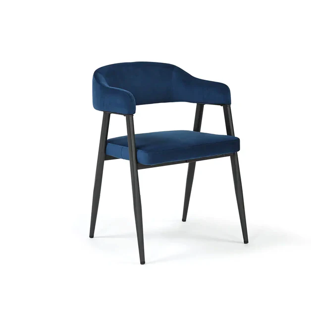 Haven Dining Chair - Dark Navy (Set of 2) - Image 6