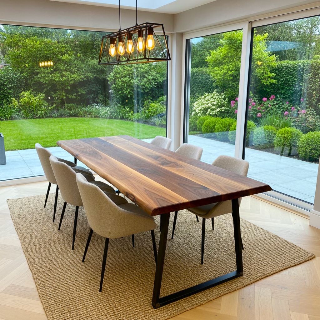 Luxury Walnut Dining Table - Image 2