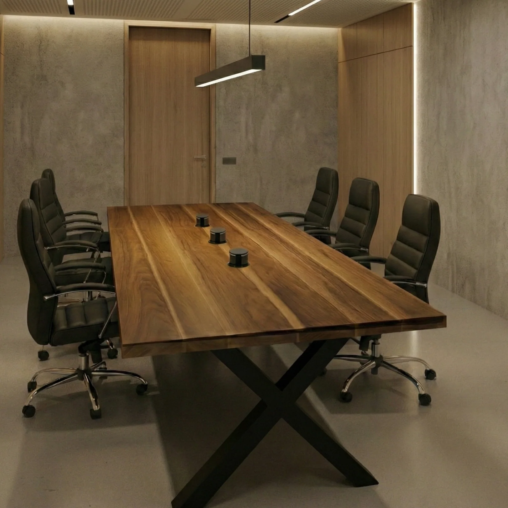 Walnut Conference Table - Image 3