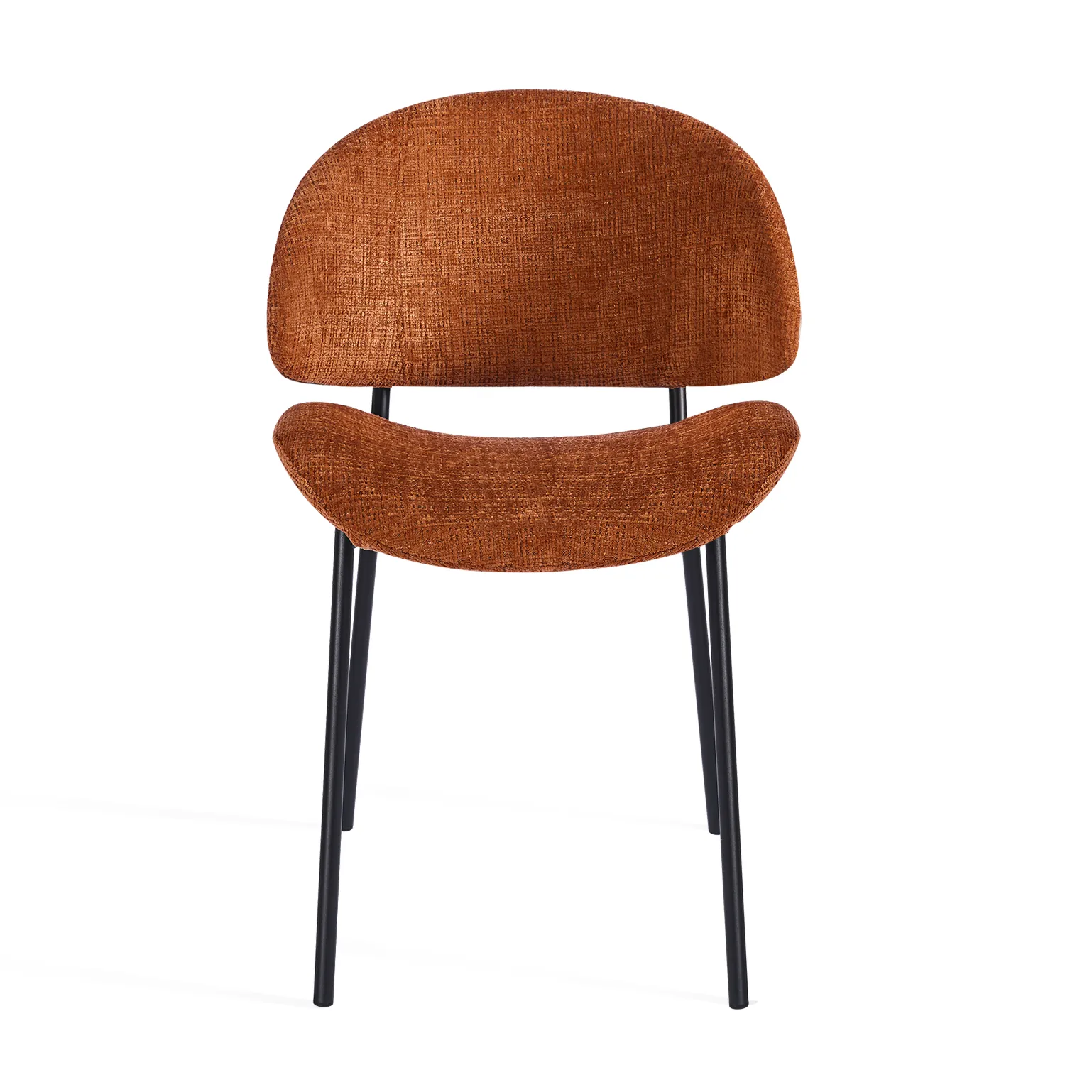 Noble Dining Chair – Burnt Orange (Set of 4)