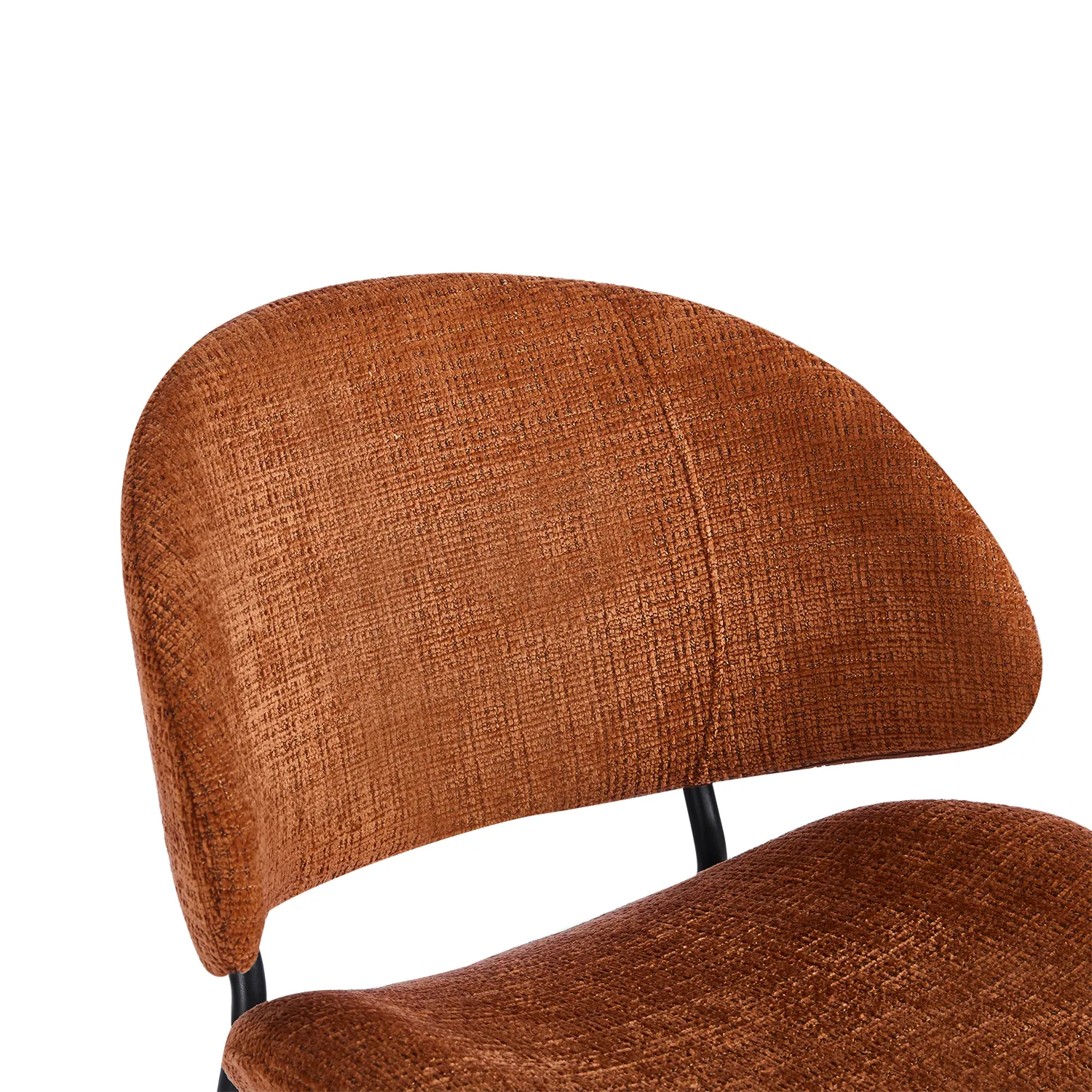 Noble Dining Chair – Burnt Orange (Set of 4) - Image 10