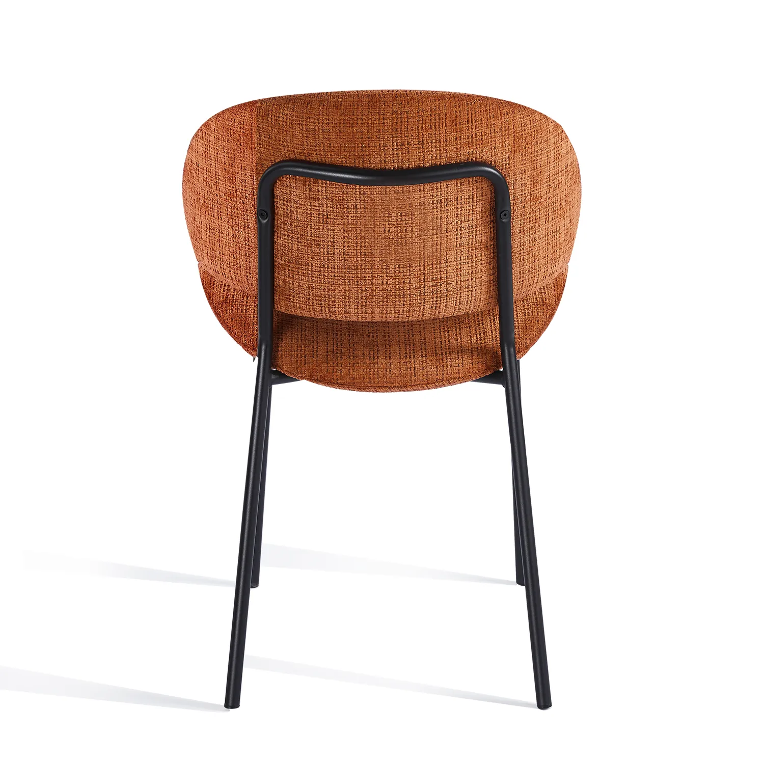Noble Dining Chair – Burnt Orange (Set of 4) - Image 6