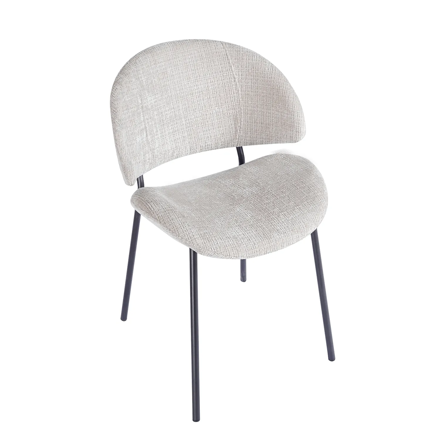 Noble Dining Chair – Cream (Set of 4) - Image 4