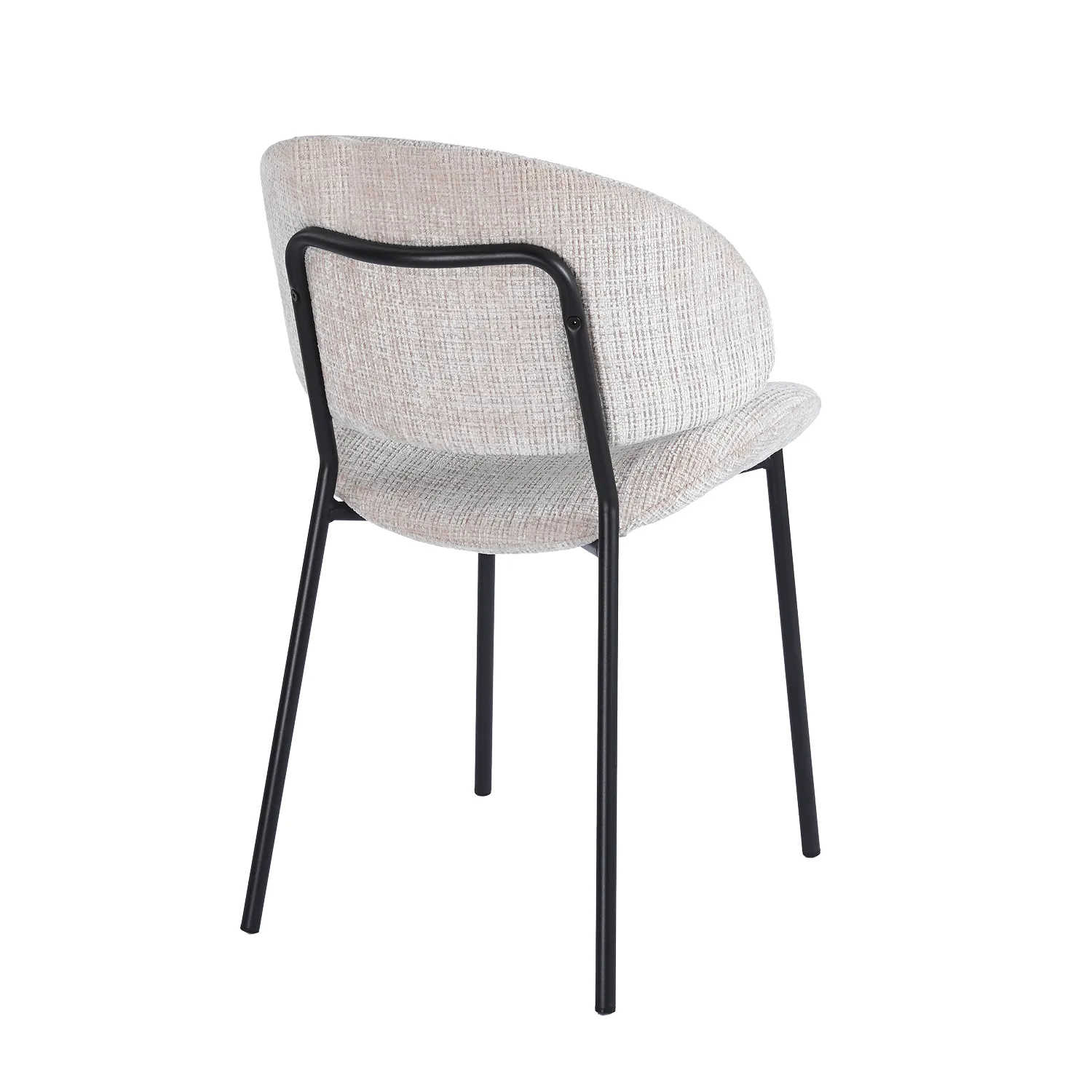 Noble Dining Chair – Cream (Set of 4) - Image 6