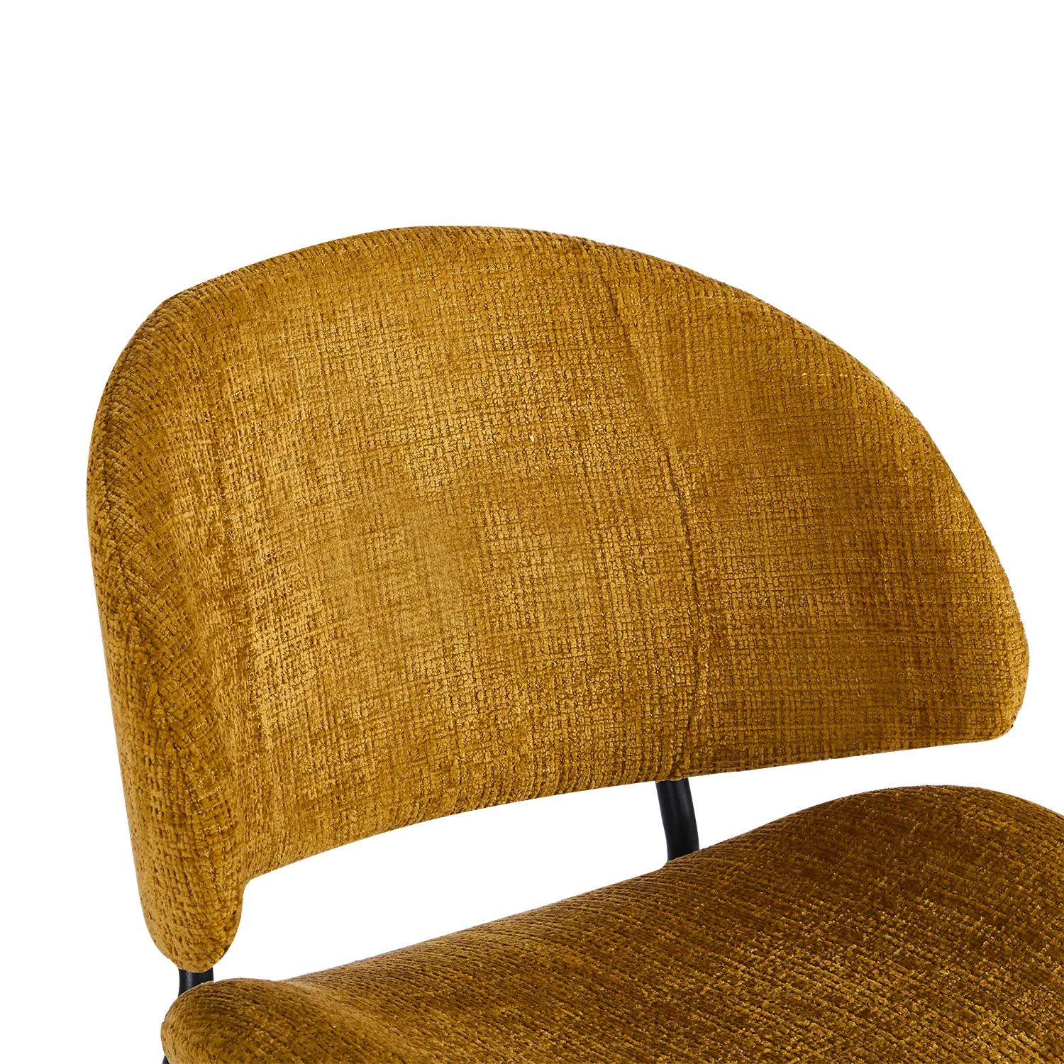 Noble Dining Chair – Mustard (Set of 4) - Image 11