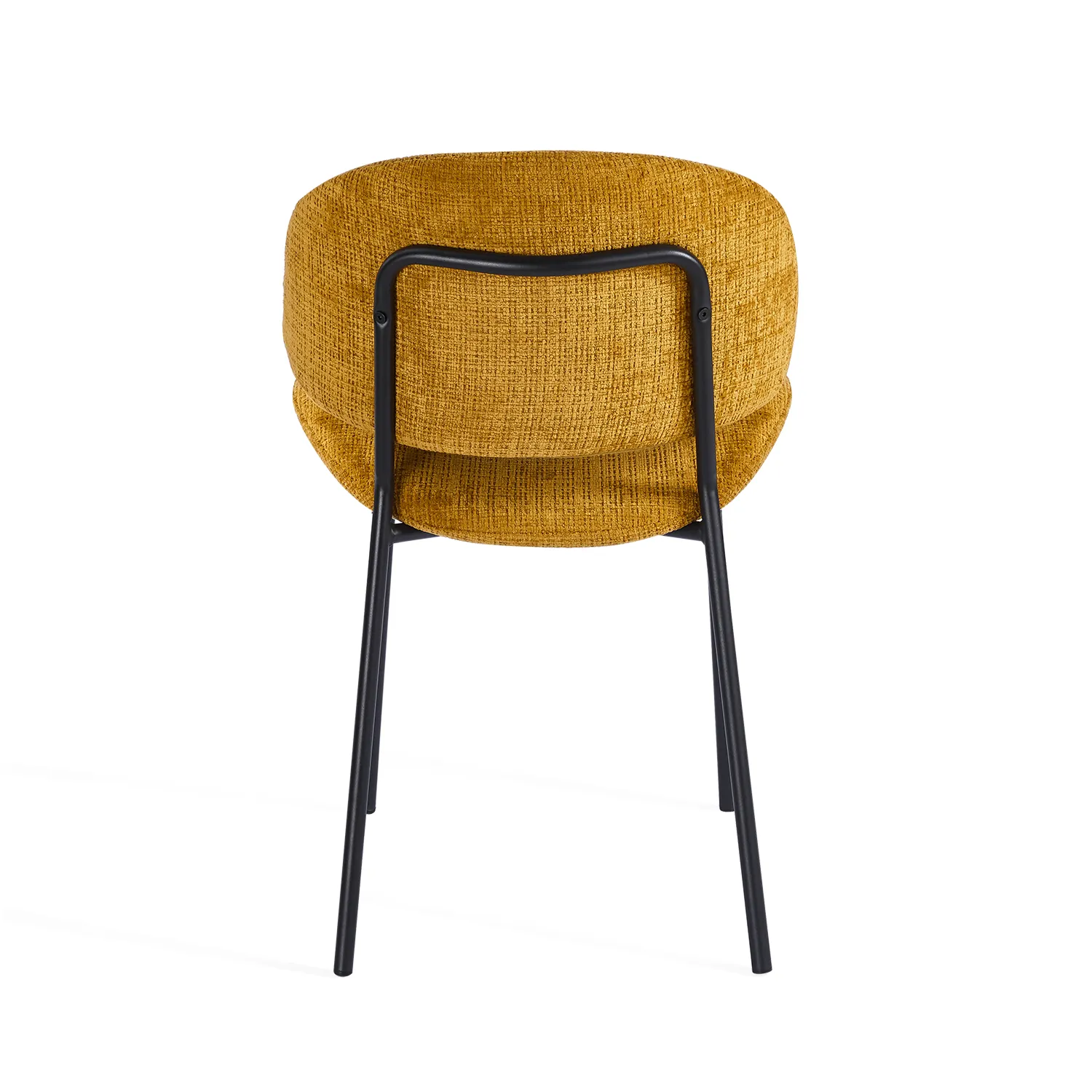 Noble Dining Chair – Mustard (Set of 4) - Image 7