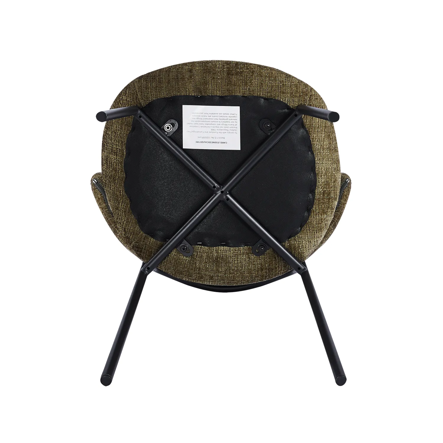Noble Dining Chair – Olive Green (Set of 4) - Image 12