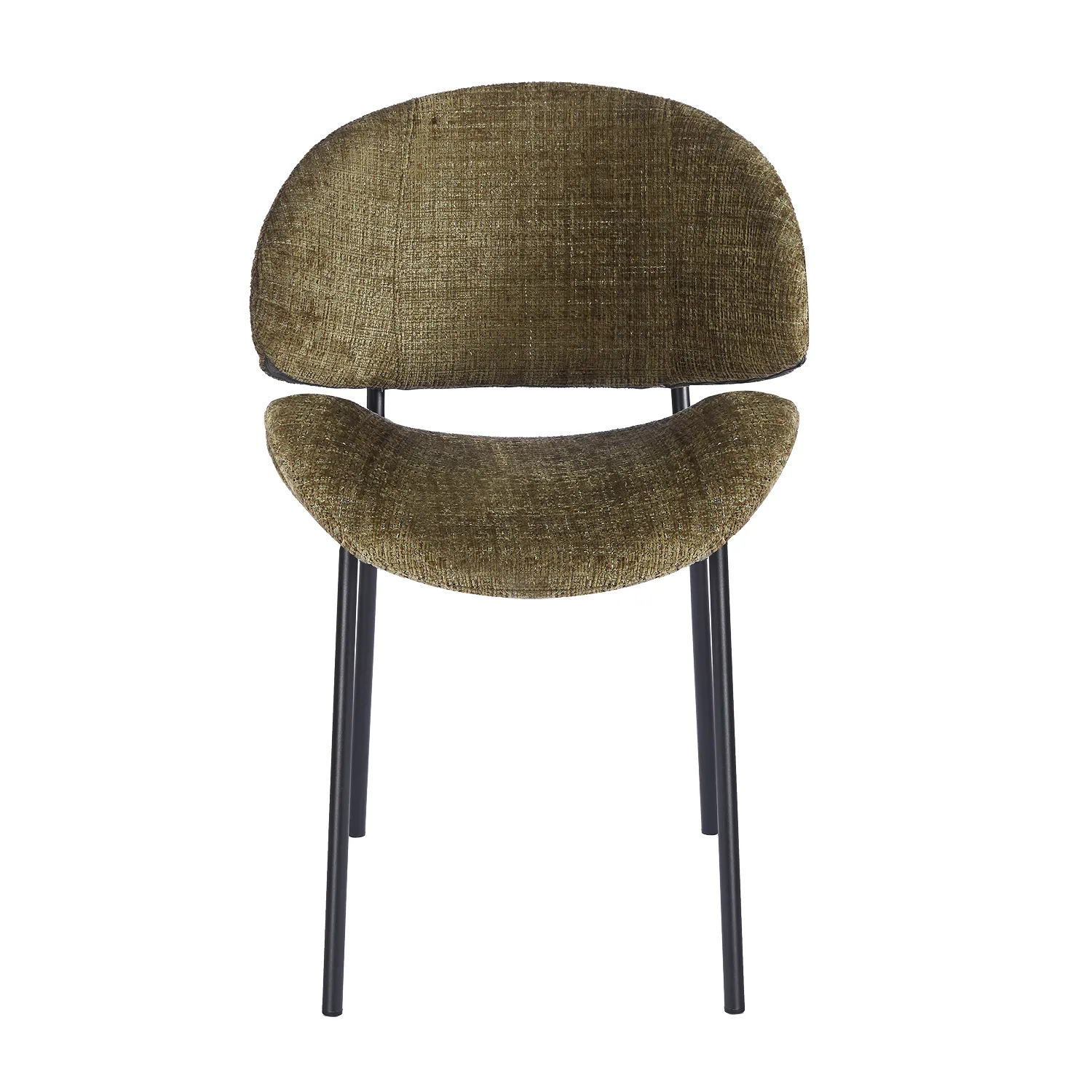 Noble Dining Chair – Olive Green (Set of 4) - Image 2
