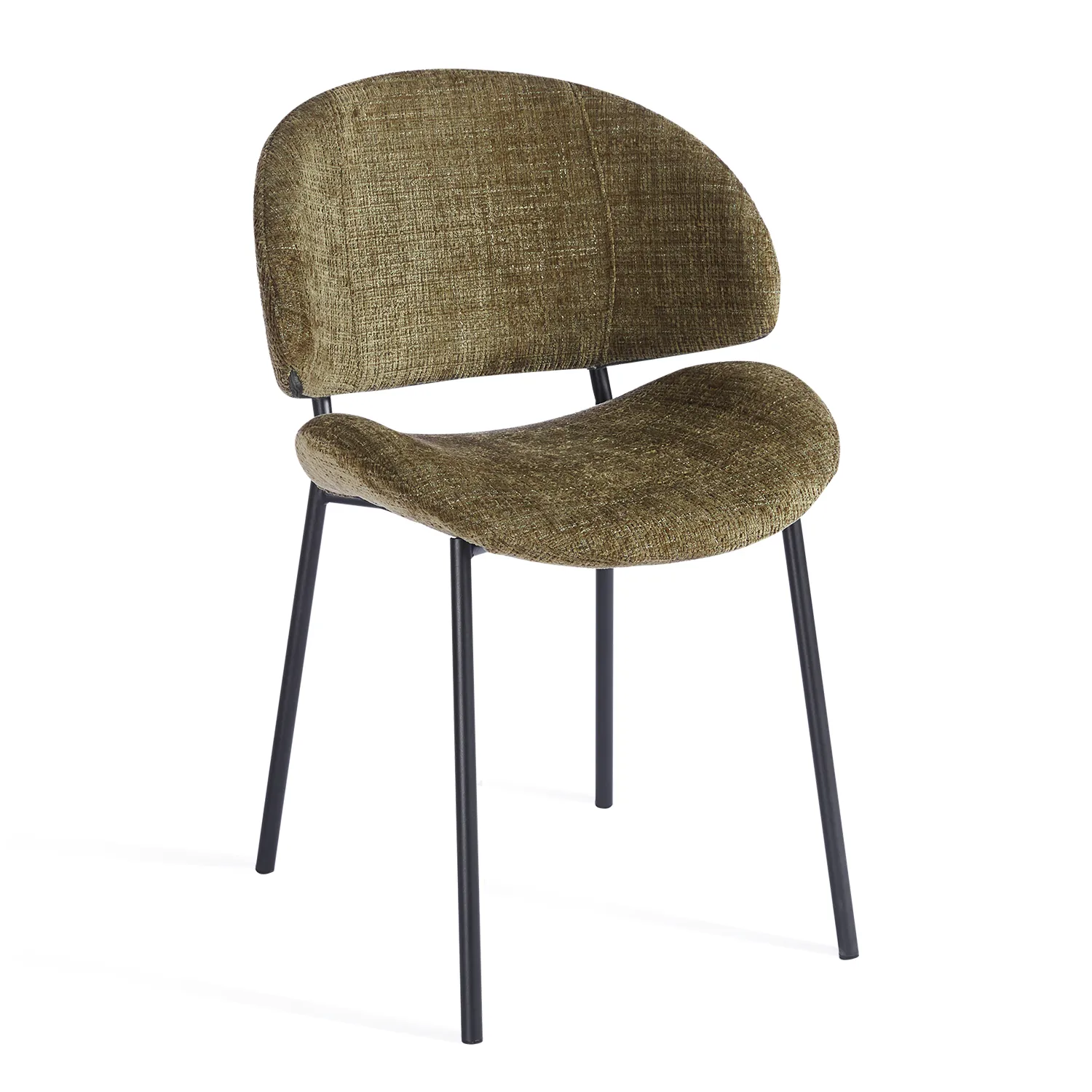 Noble Dining Chair – Olive Green (Set of 4) - Image 3