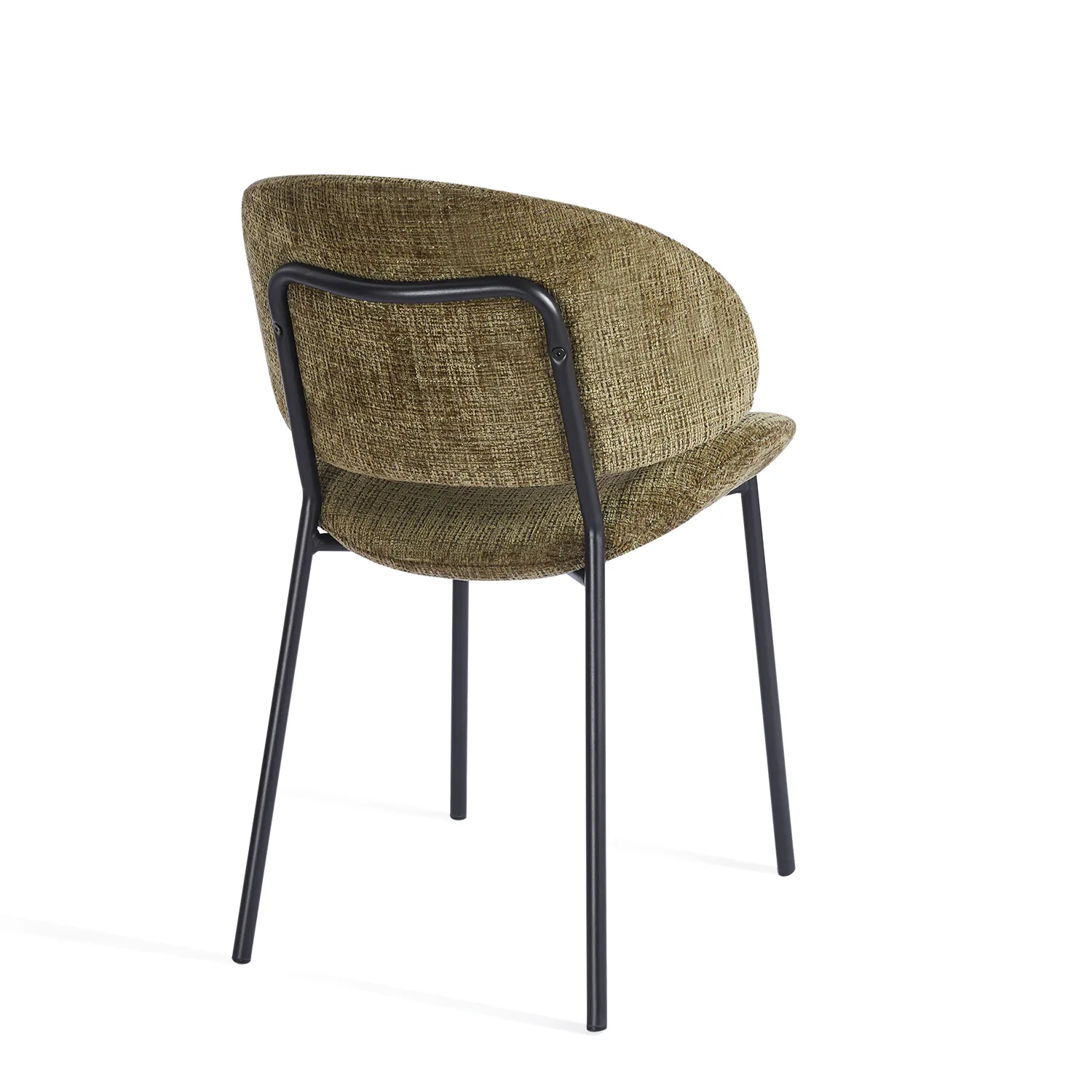 Noble Dining Chair – Olive Green (Set of 4) - Image 7