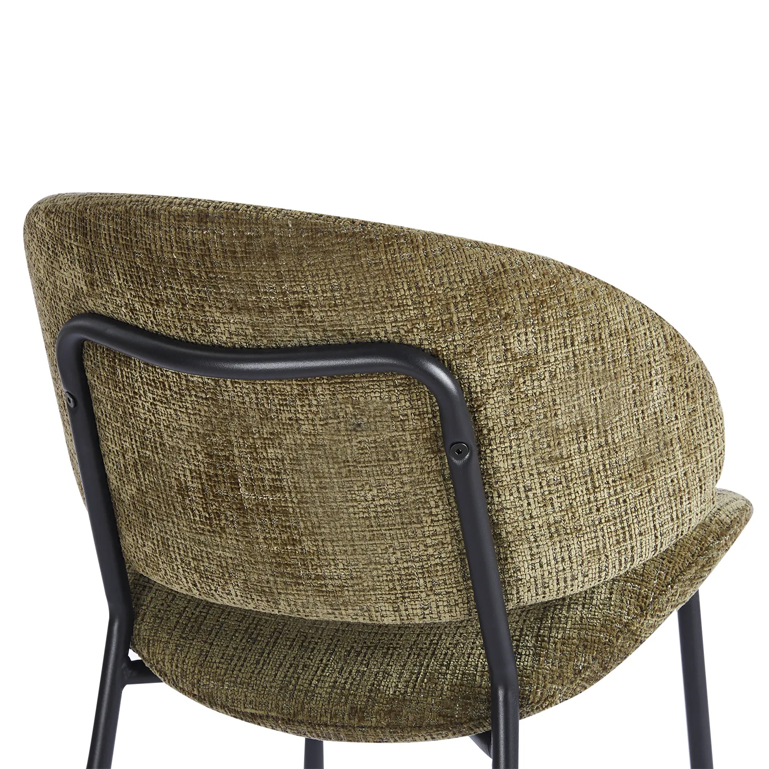 Noble Dining Chair – Olive Green (Set of 4) - Image 8