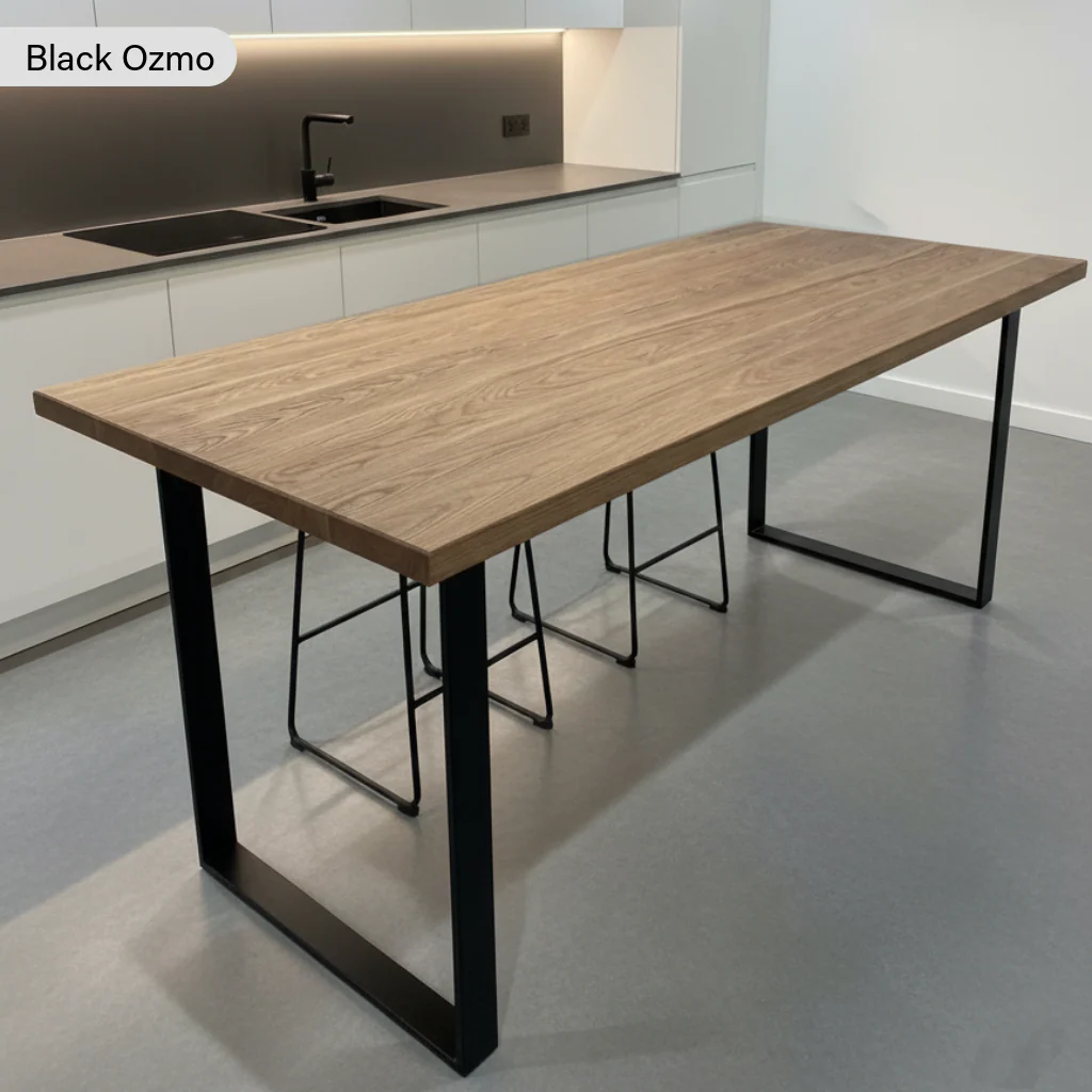 Premium Solid Oak Breakfast Bar - Image 3
