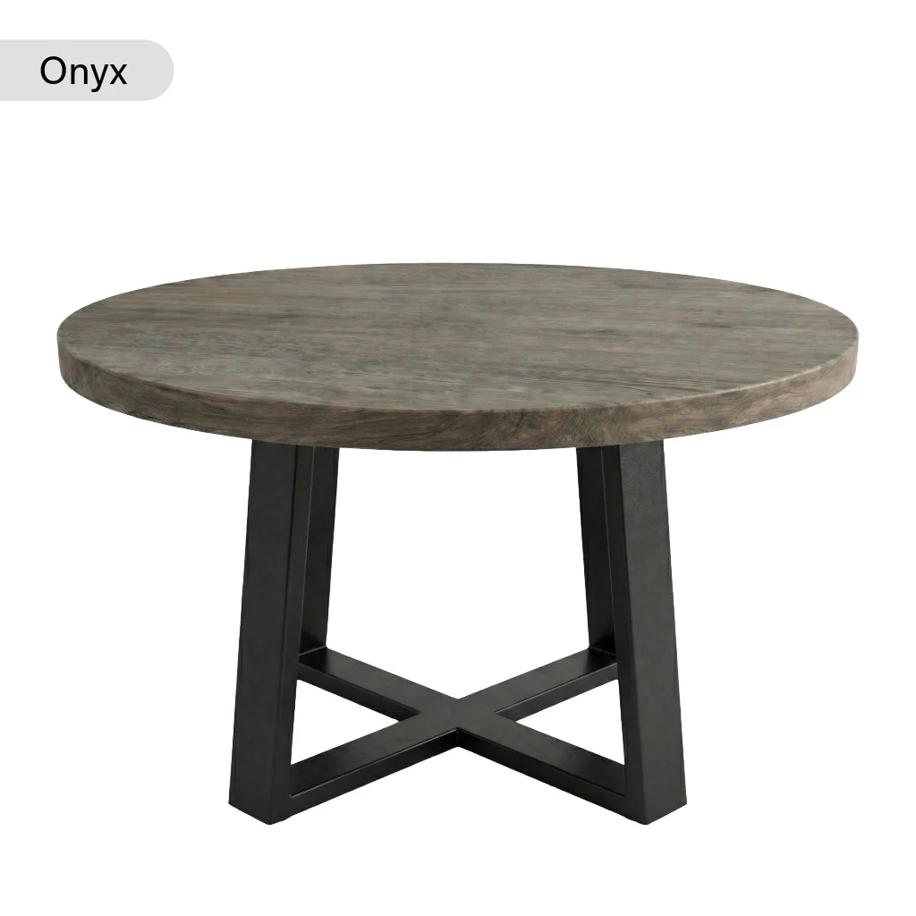 Premium Solid Oak Round Dining Table - Image 10