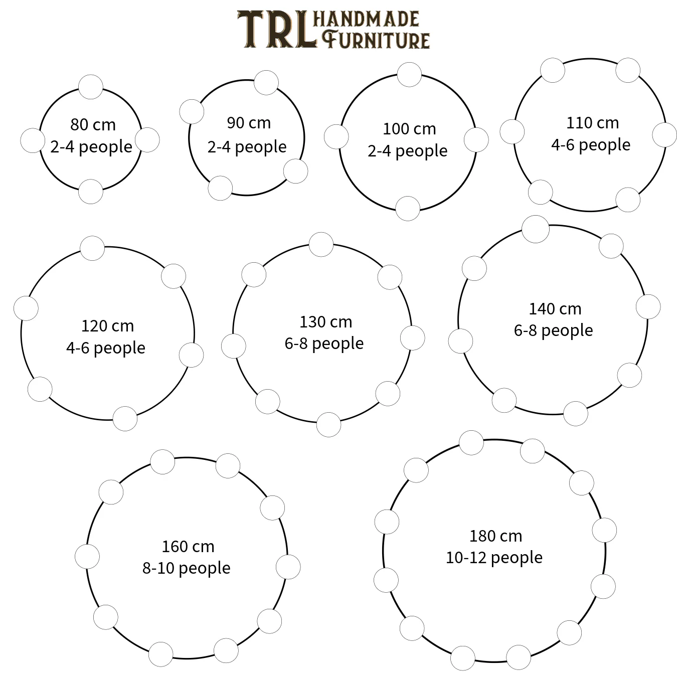 Reclaimed Round Dining Table - Image 6