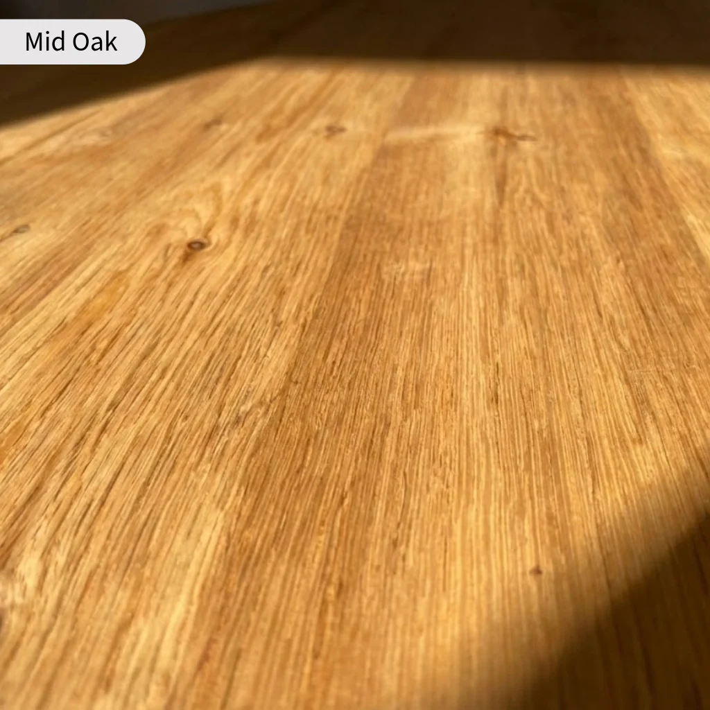 Reclaimed Round Meeting Room Table - Image 6