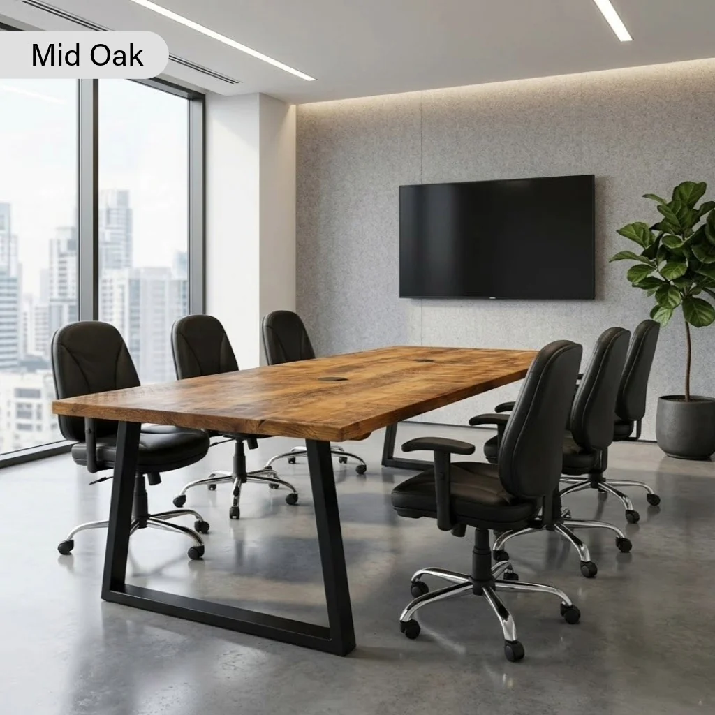 Rustic Canadian Conference Table - Image 3